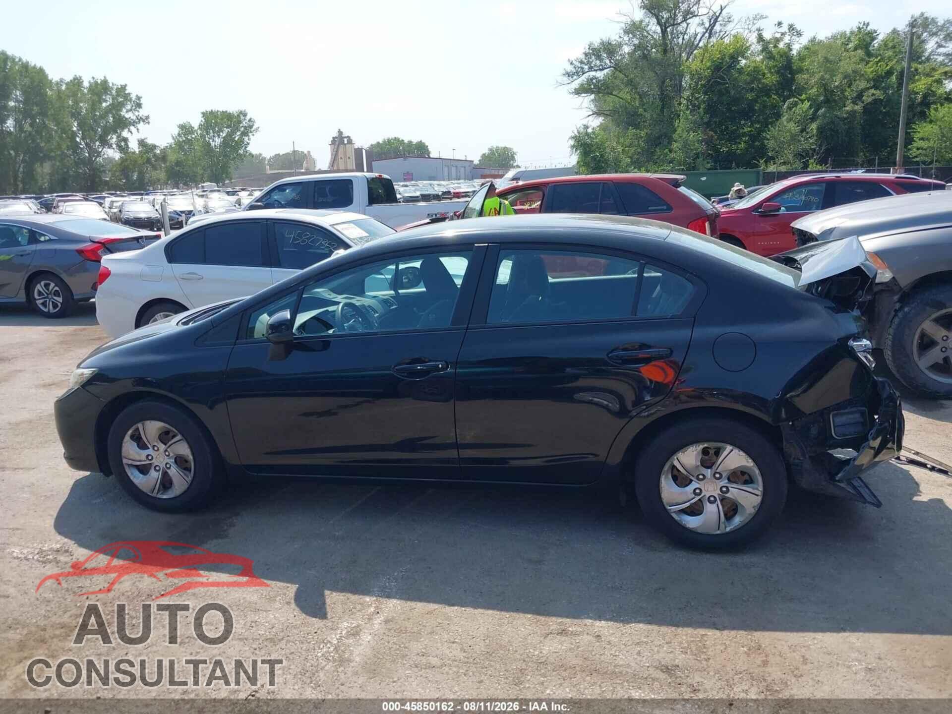 HONDA CIVIC 2013 - 19XFB2F52DE221373