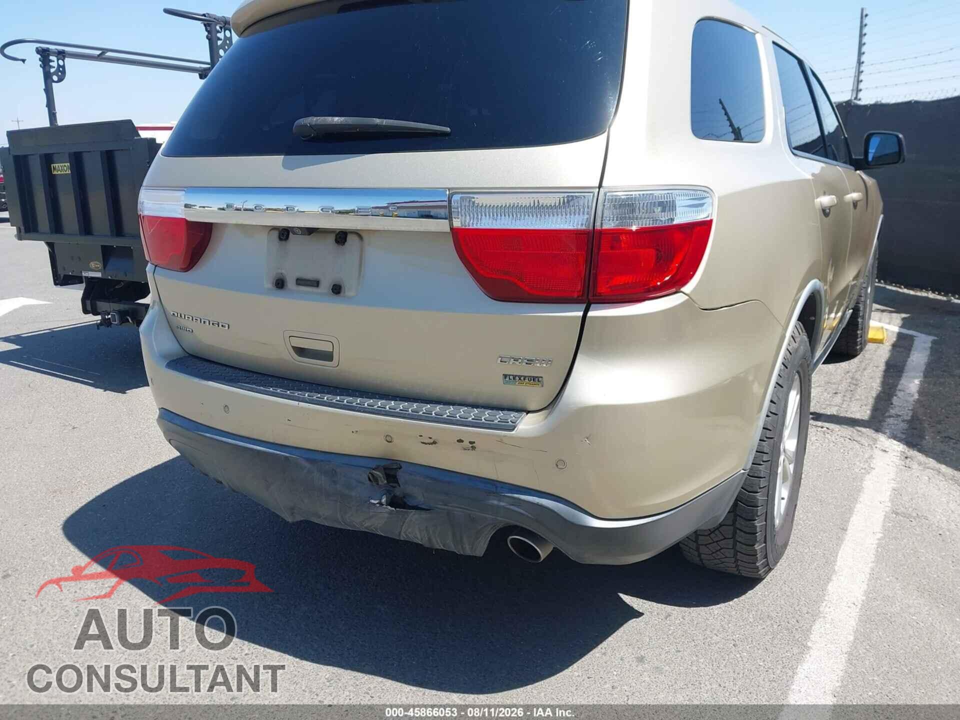 DODGE DURANGO 2011 - 1D4RE4GG2BC742360