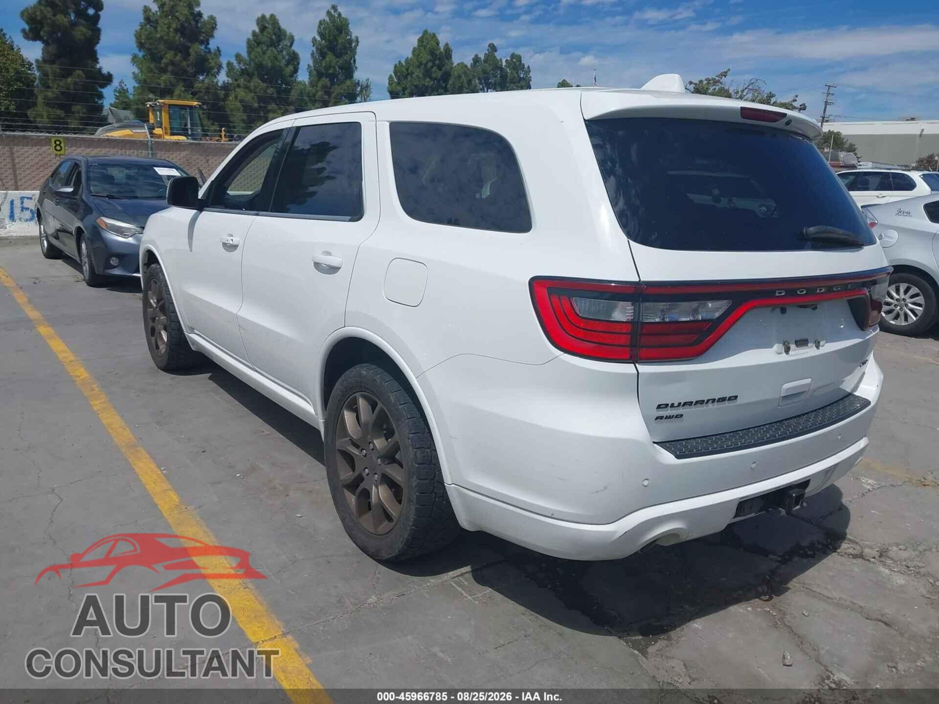 DODGE DURANGO 2017 - 1C4RDJDG9HC907543