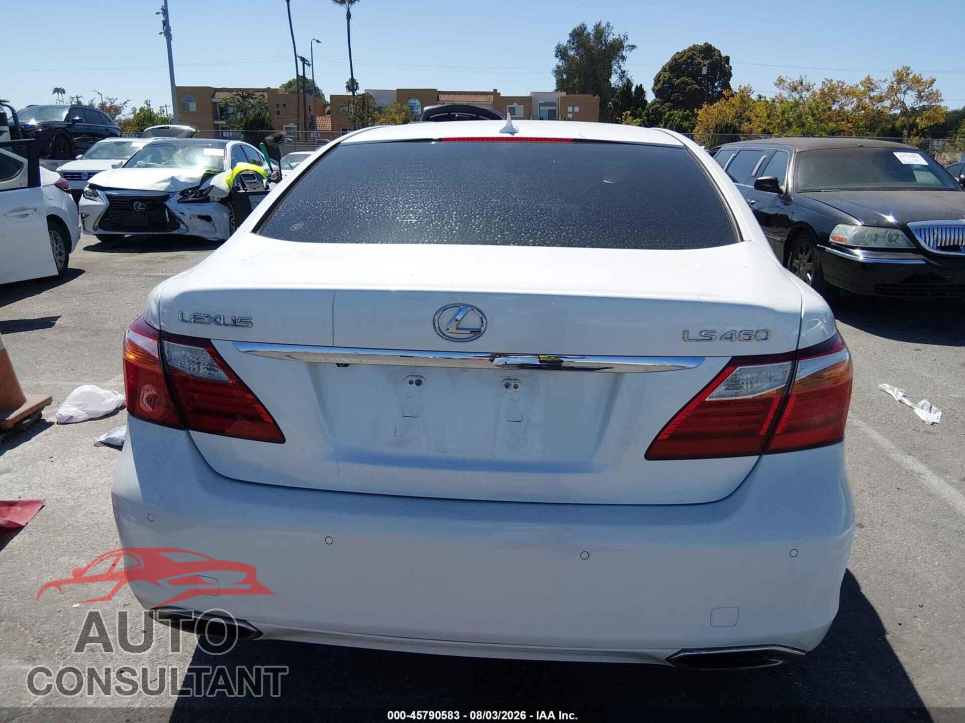 LEXUS LS 460 2010 - JTHBL5EF7A5101355
