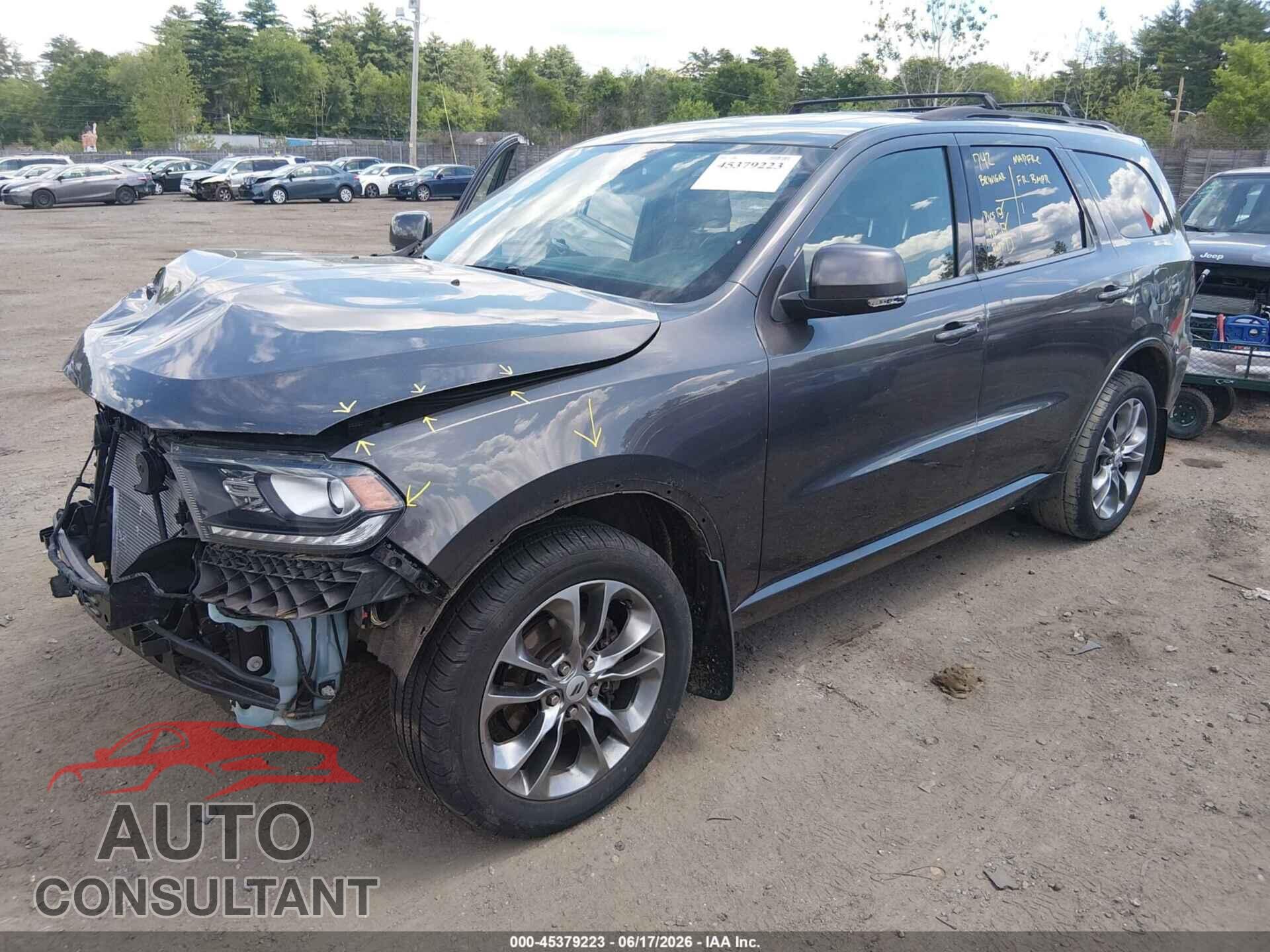 DODGE DURANGO 2019 - 1C4RDJDG5KC685655
