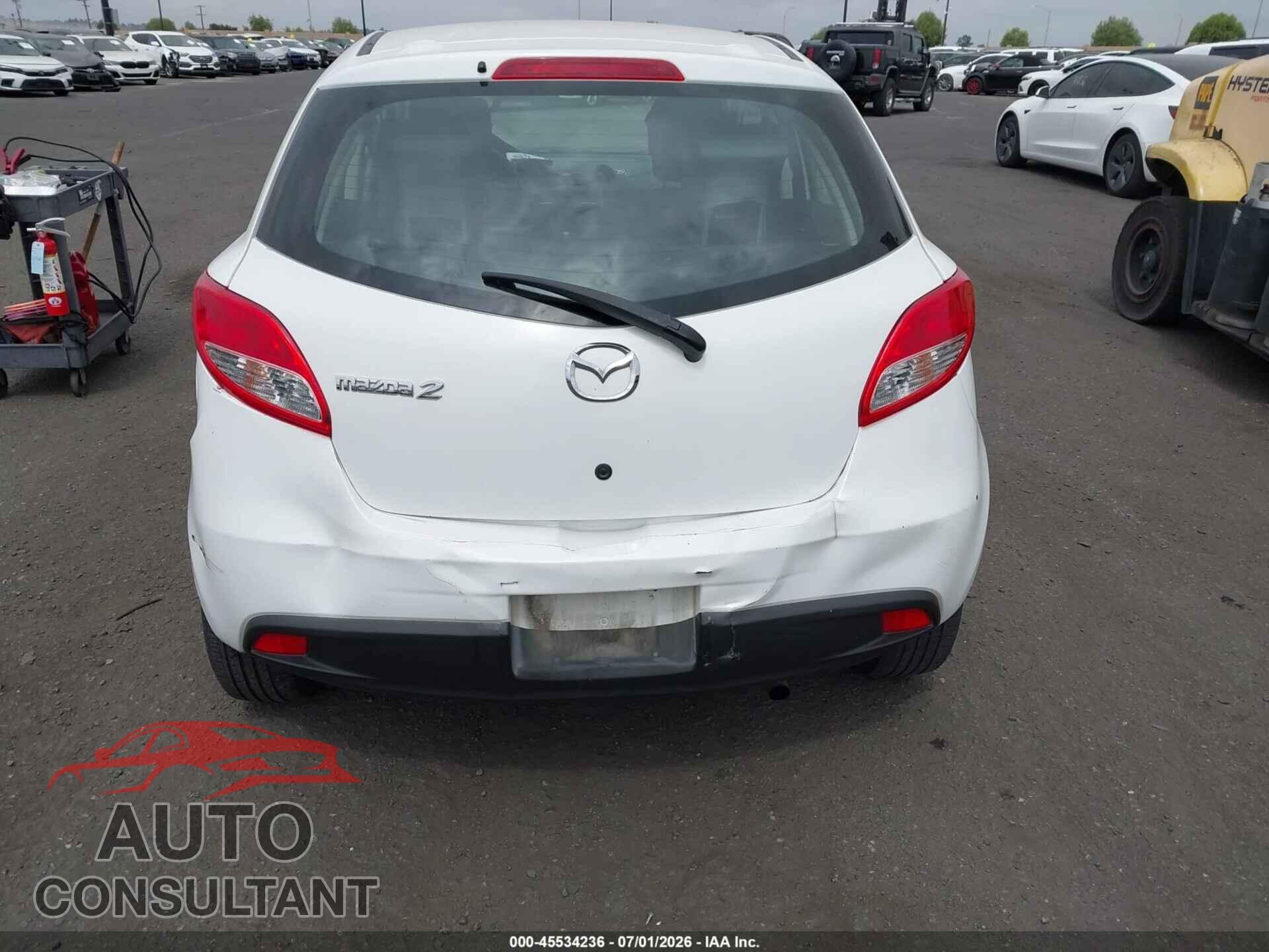 MAZDA MAZDA2 2014 - JM1DE1KY4E0186533