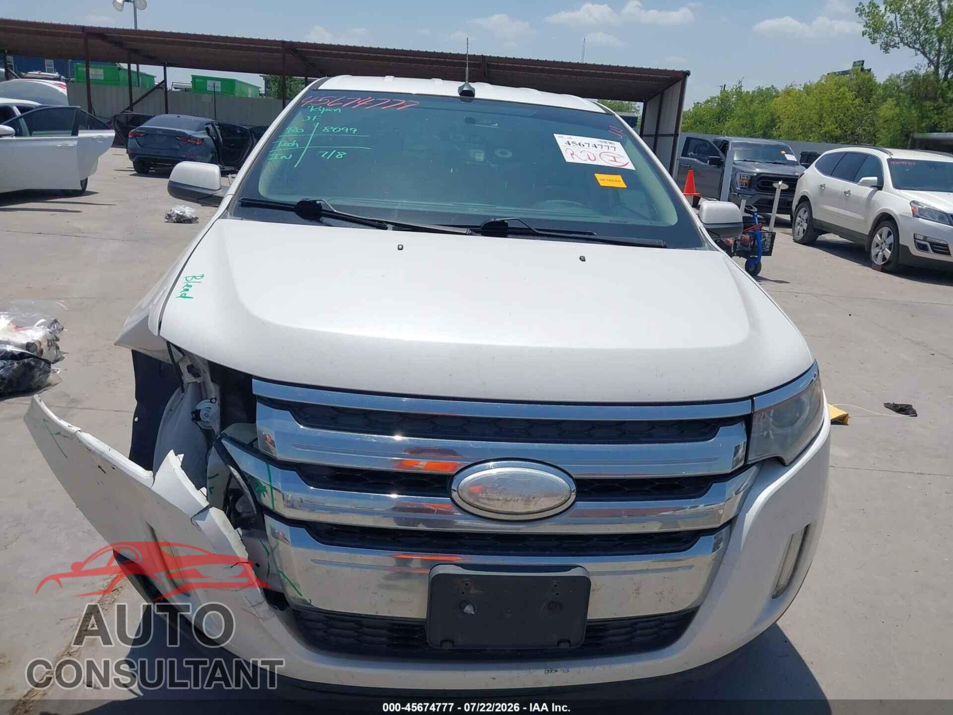 FORD EDGE 2014 - 2FMDK3KC3EBB29663
