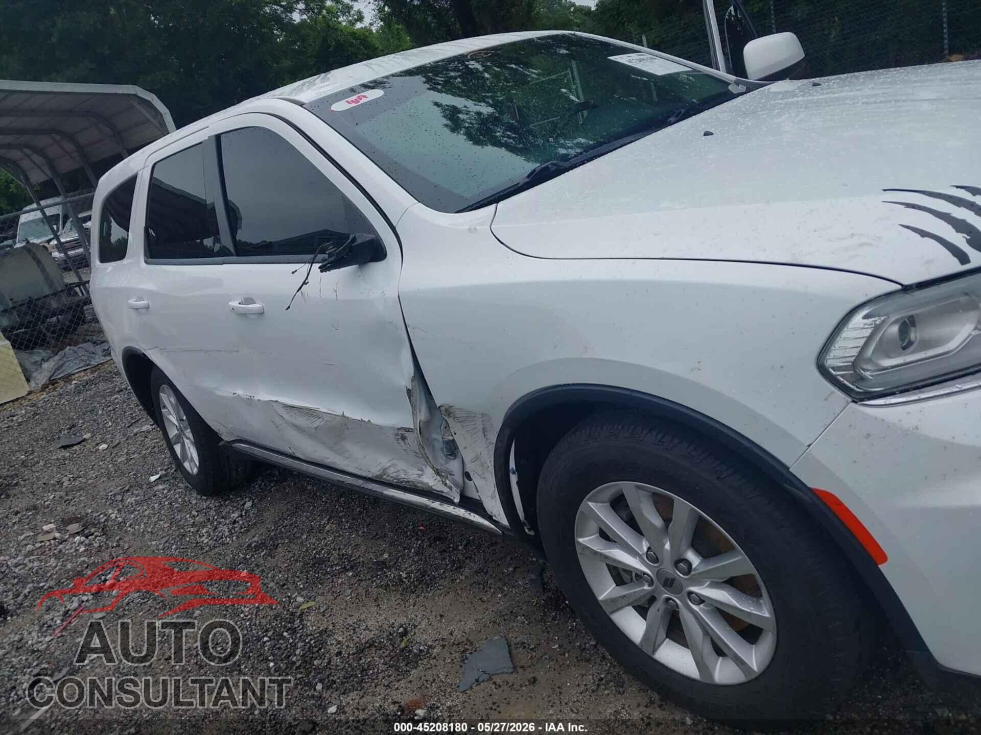 DODGE DURANGO 2021 - 1C4RDHAGXMC608800