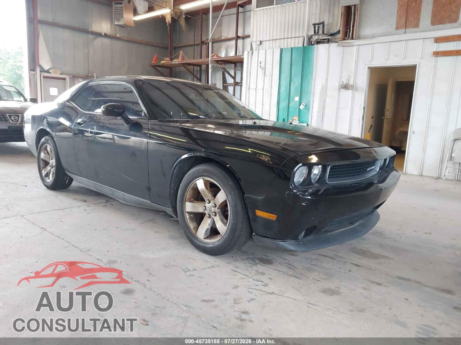 DODGE CHALLENGER 2012 - 2C3CDYAG8CH291668