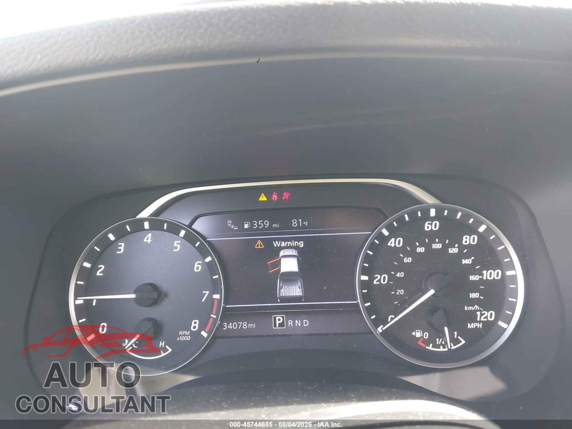 NISSAN FRONTIER 2023 - 1N6ED1EJ8PN648018