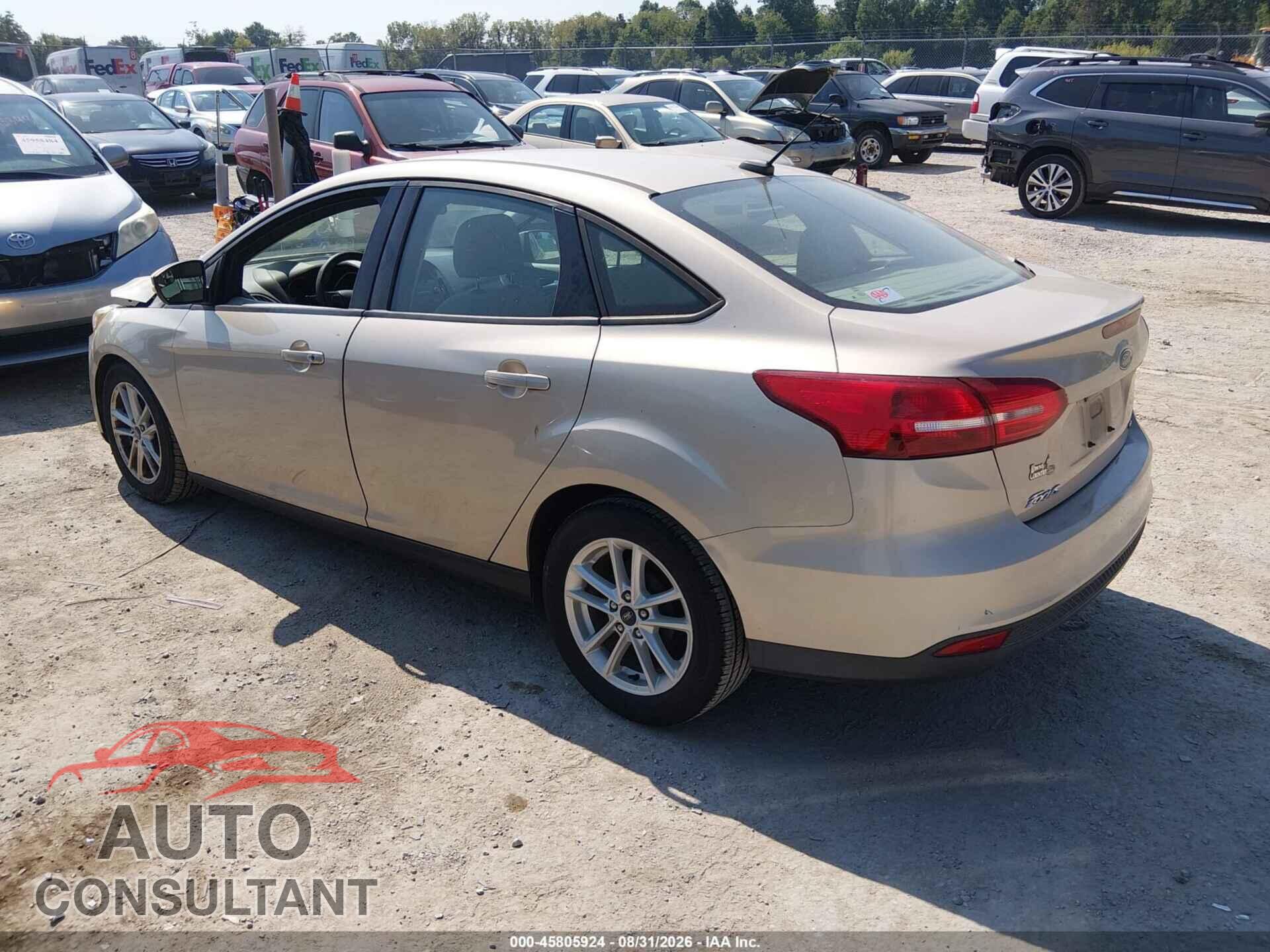 FORD FOCUS 2017 - 1FADP3F26HL340342