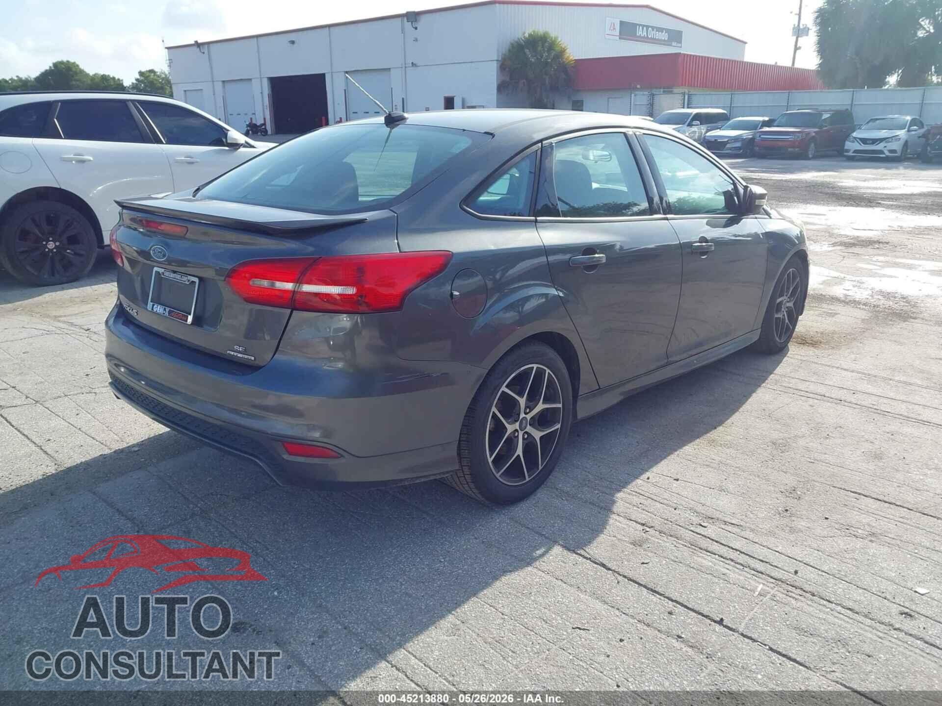 FORD FOCUS 2016 - 1FADP3F27GL296754