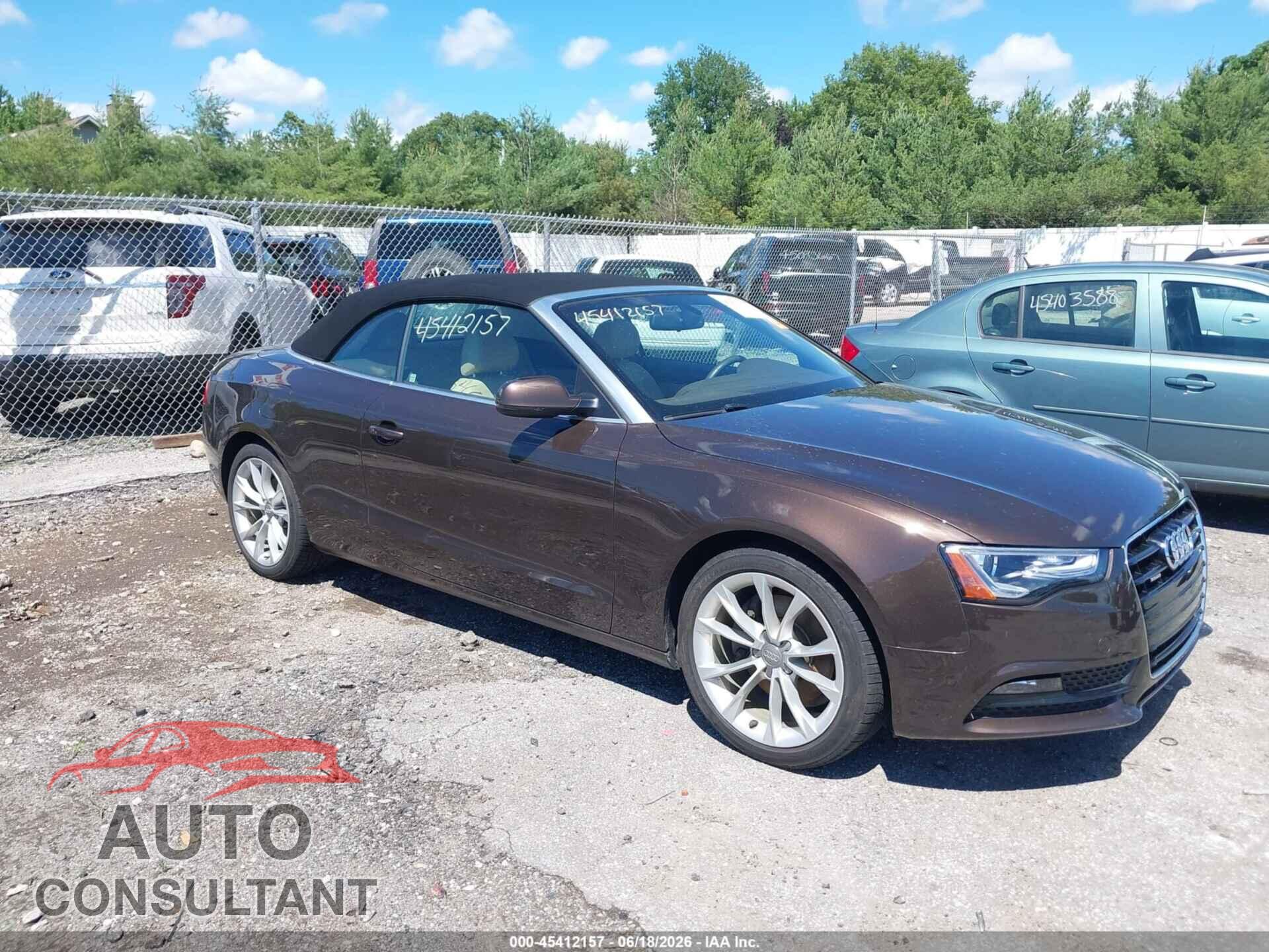 AUDI A5 2014 - WAUCFAFHXEN006362