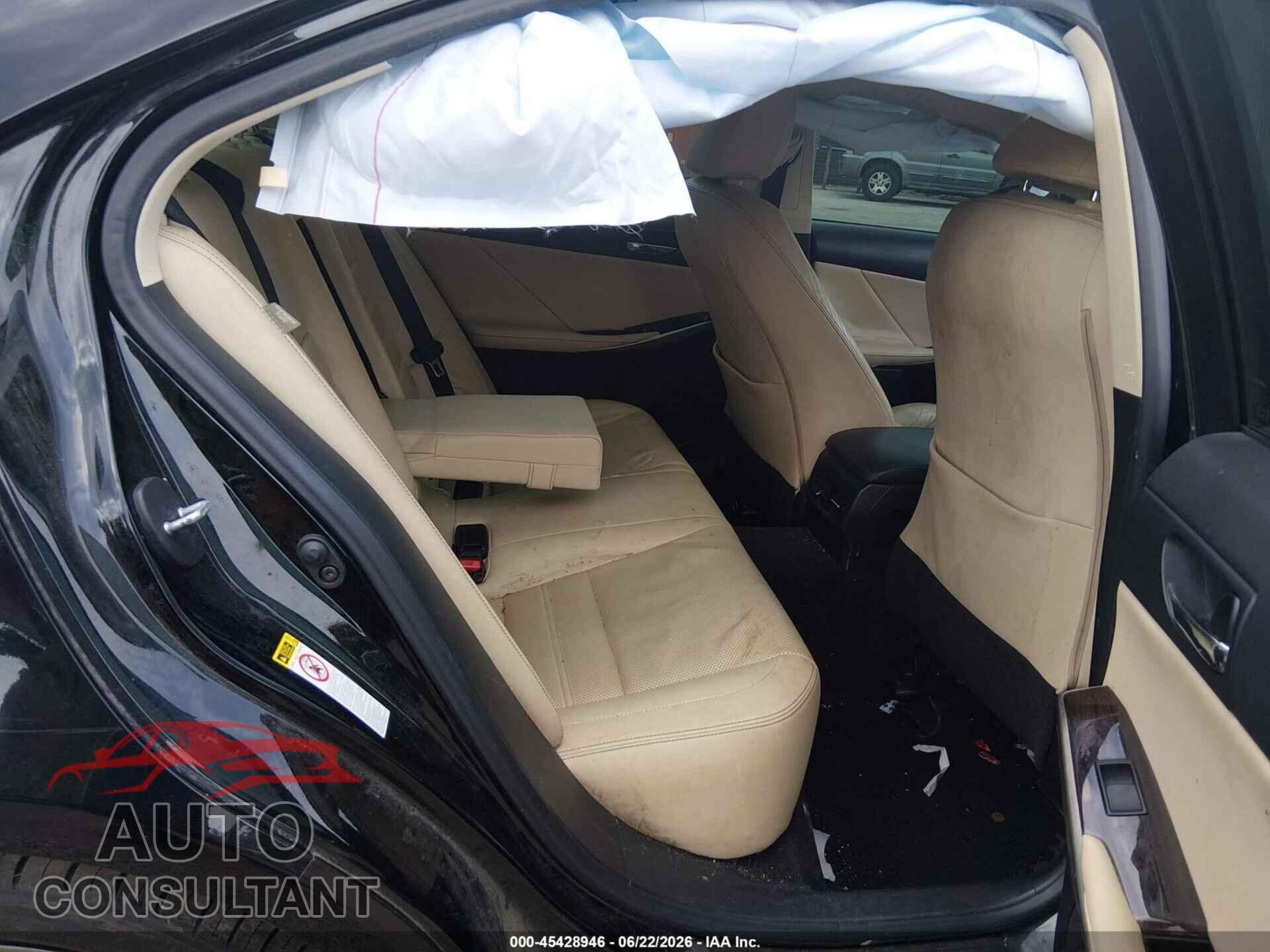 LEXUS IS 250 2014 - JTHCF1D25E5000744