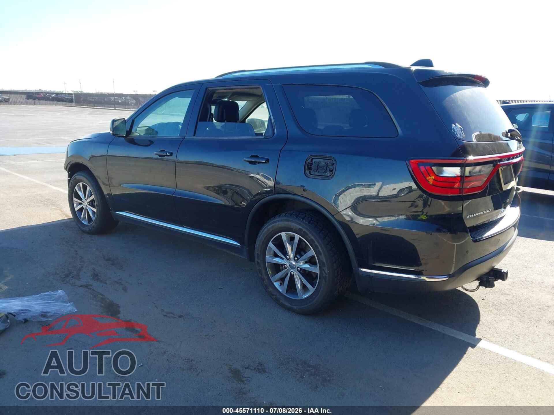 DODGE DURANGO 2016 - 1C4RDHDG4GC360155