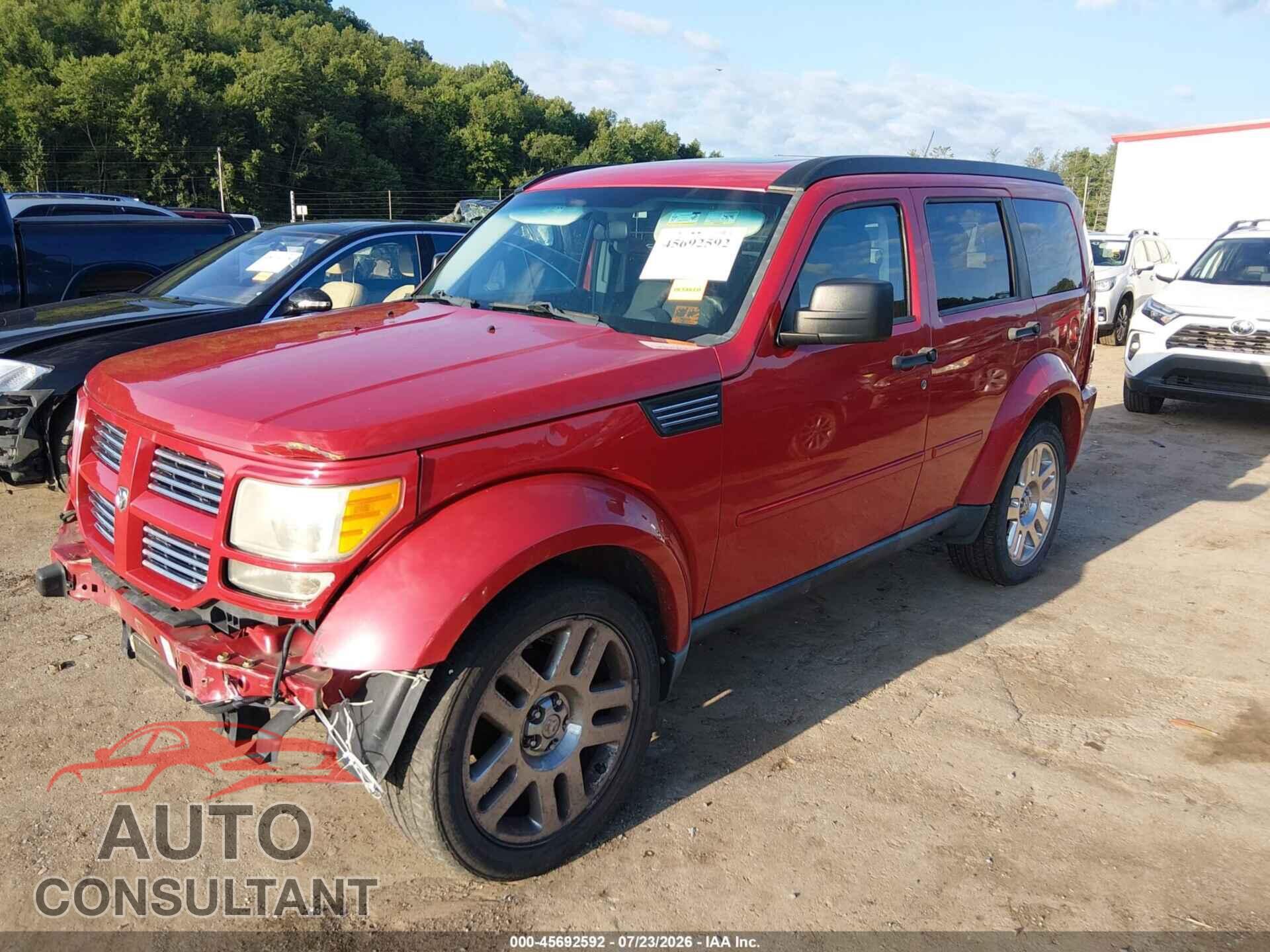 DODGE NITRO 2011 - 1D4PU4GK7BW603368