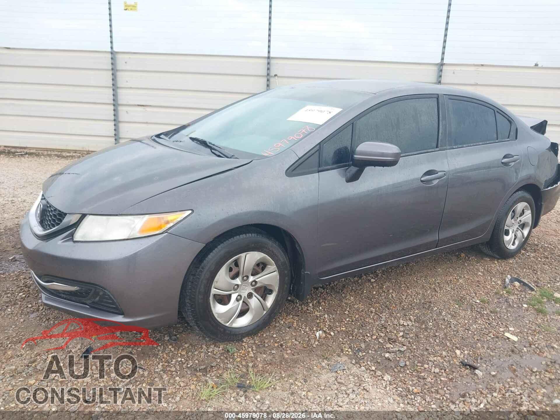 HONDA CIVIC 2014 - 19XFB2F59EE005246