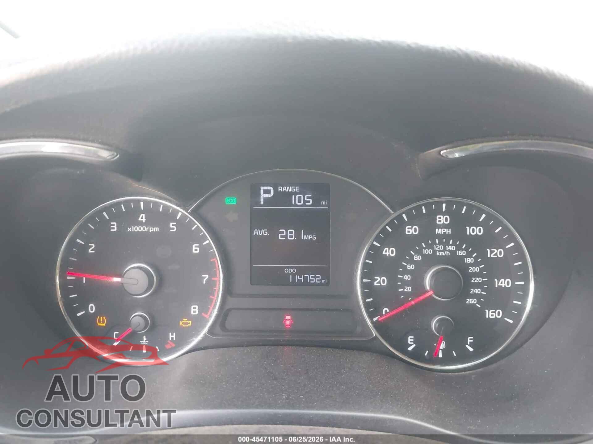 KIA FORTE 2017 - 3KPFK4A72HE044124