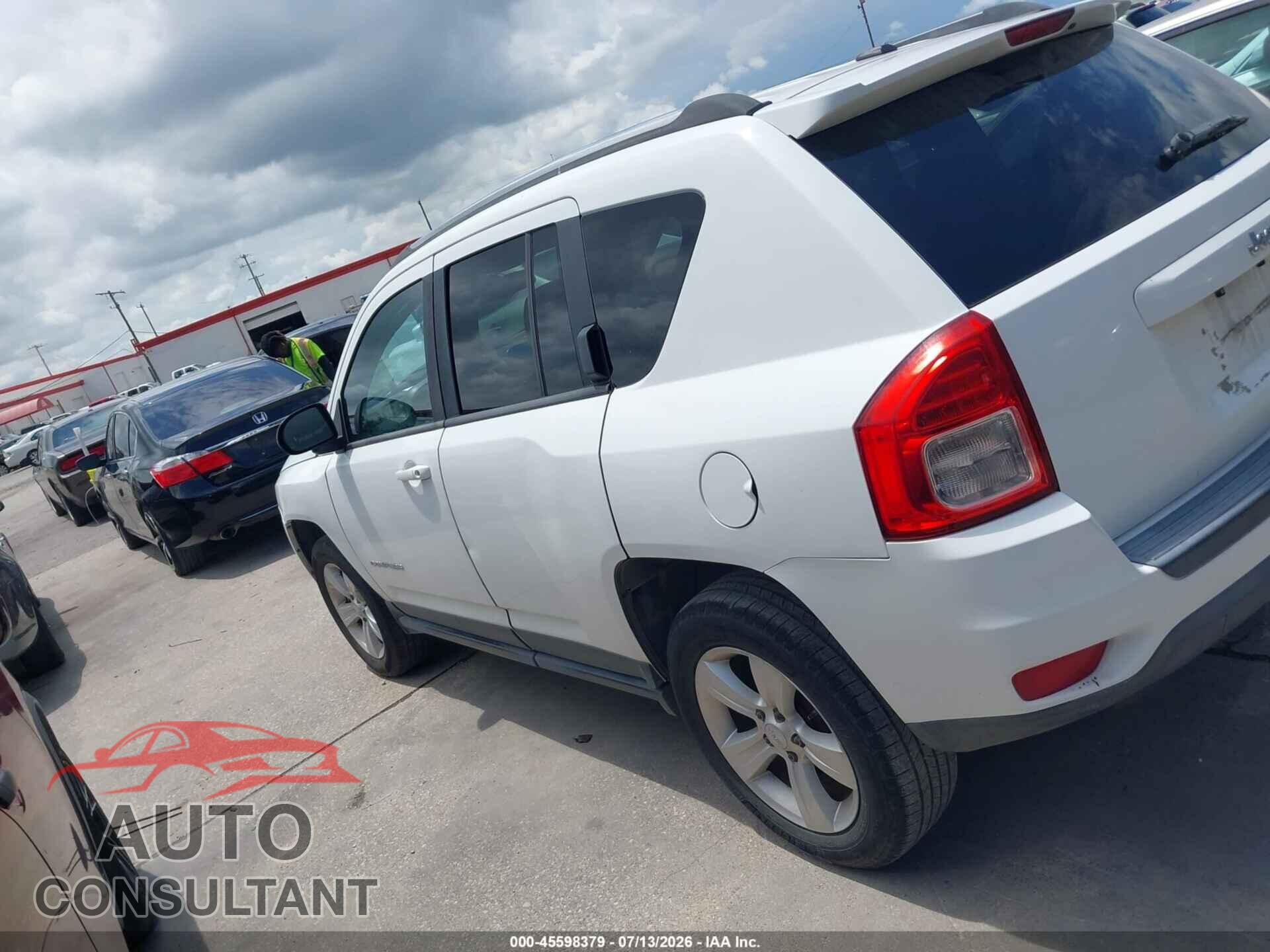 JEEP COMPASS 2013 - 1C4NJCEA4DD250961