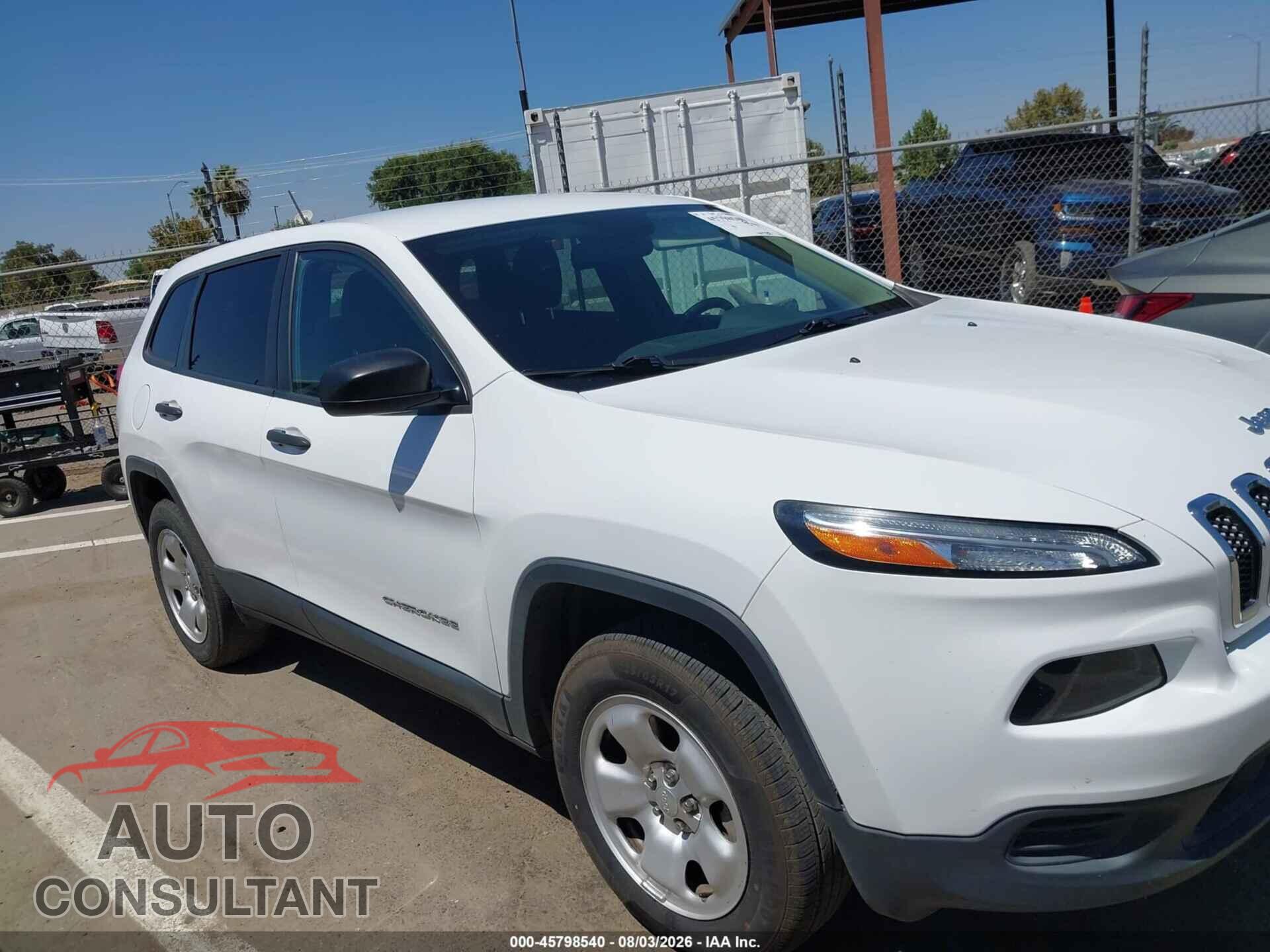 JEEP CHEROKEE 2017 - 1C4PJMAB2HD225043