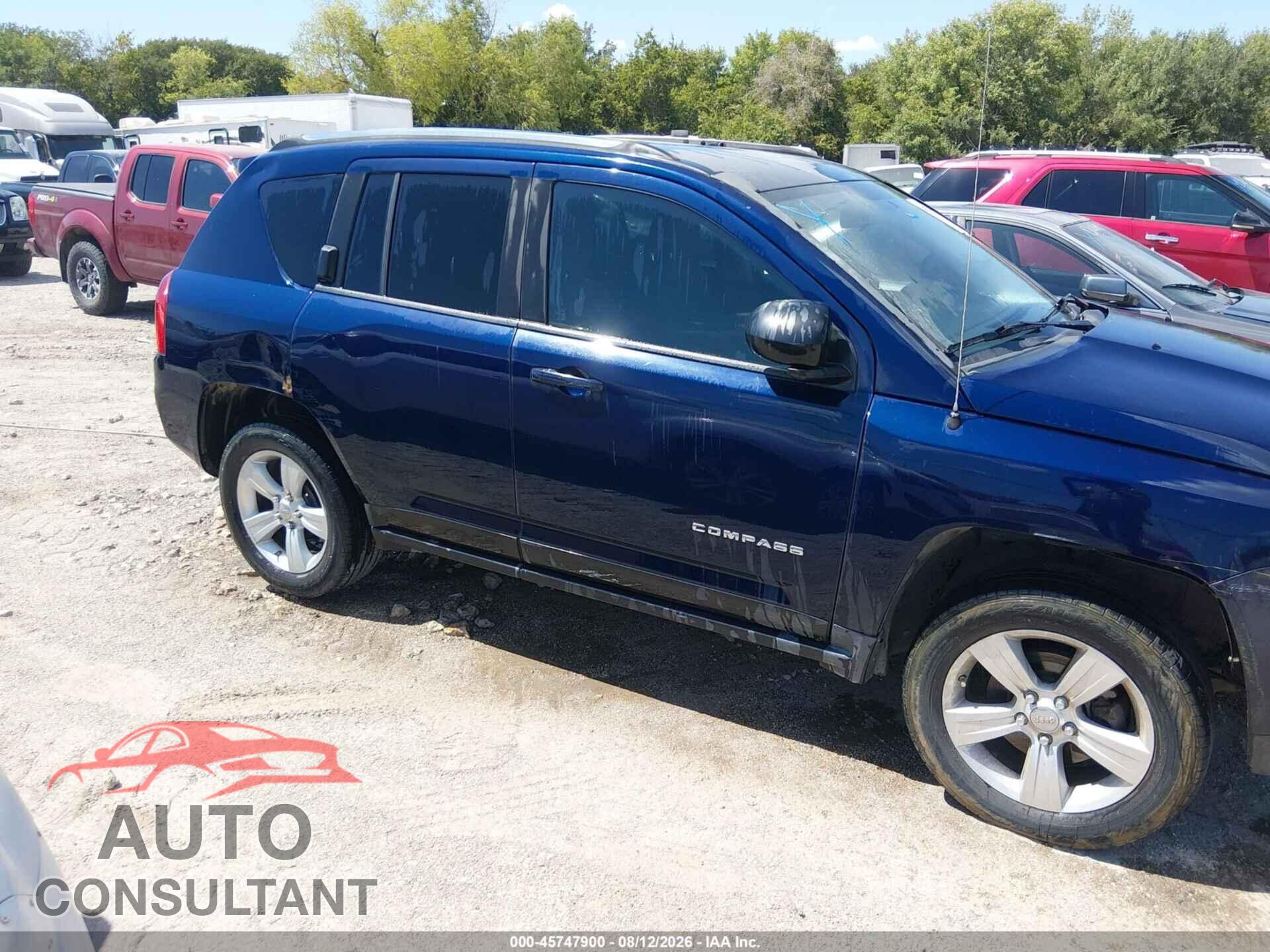 JEEP COMPASS 2012 - 1C4NJCBA0CD622511