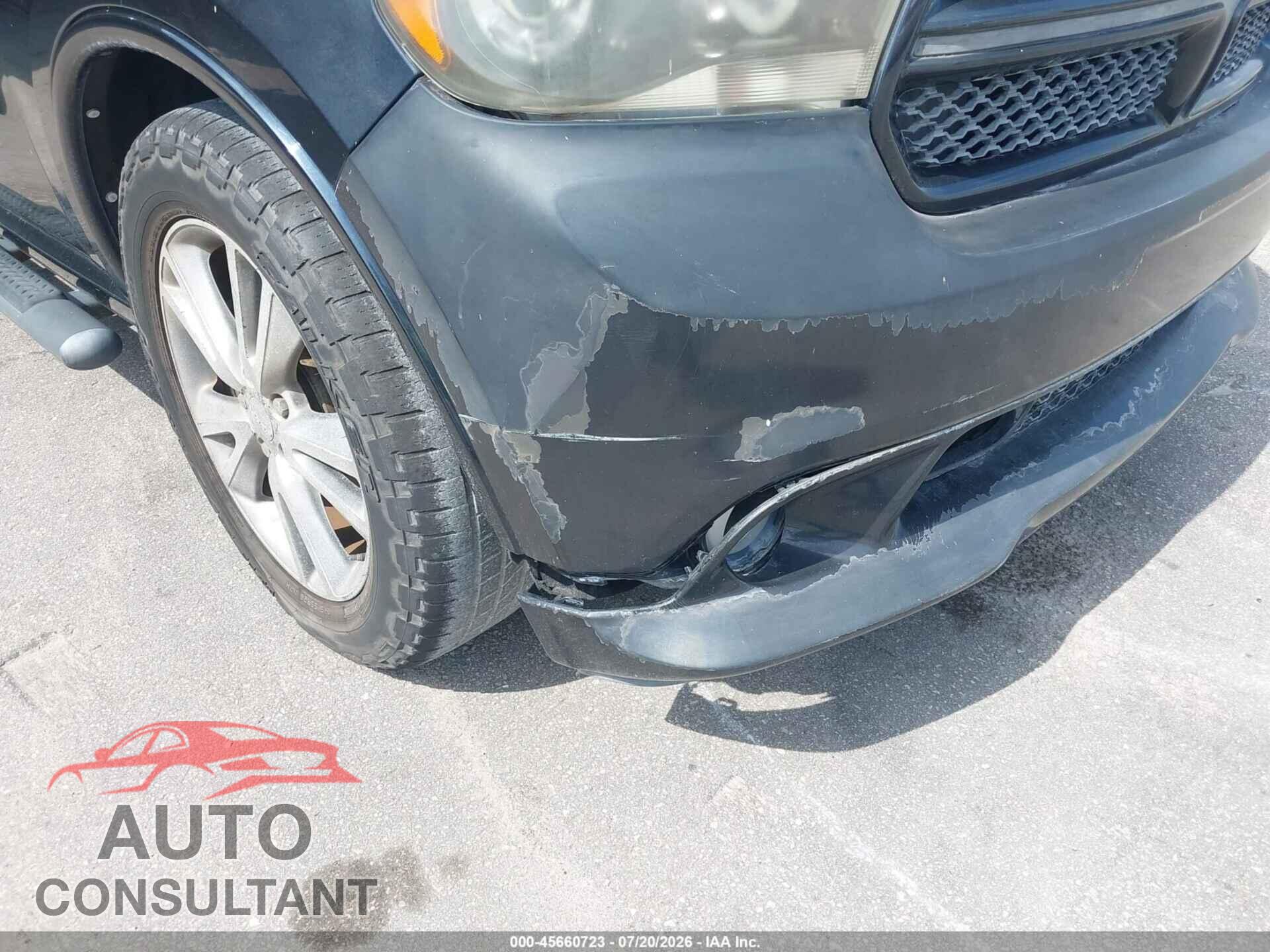 DODGE DURANGO 2012 - 1C4SDHCT3CC314360
