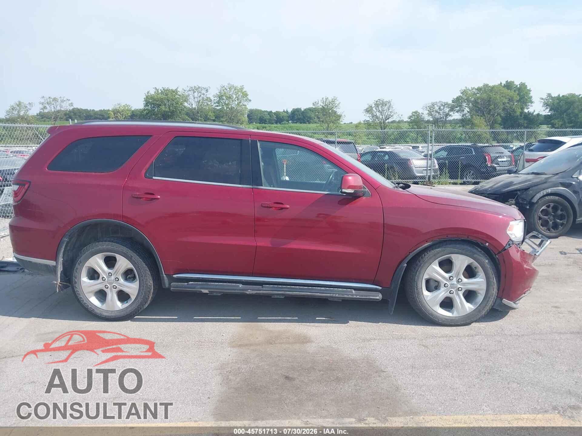 DODGE DURANGO 2015 - 1C4RDJDG2FC121189