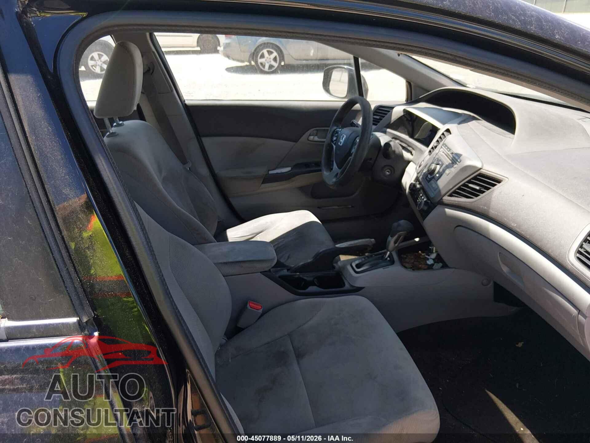 HONDA CIVIC 2012 - 19XFB2F54CE095838