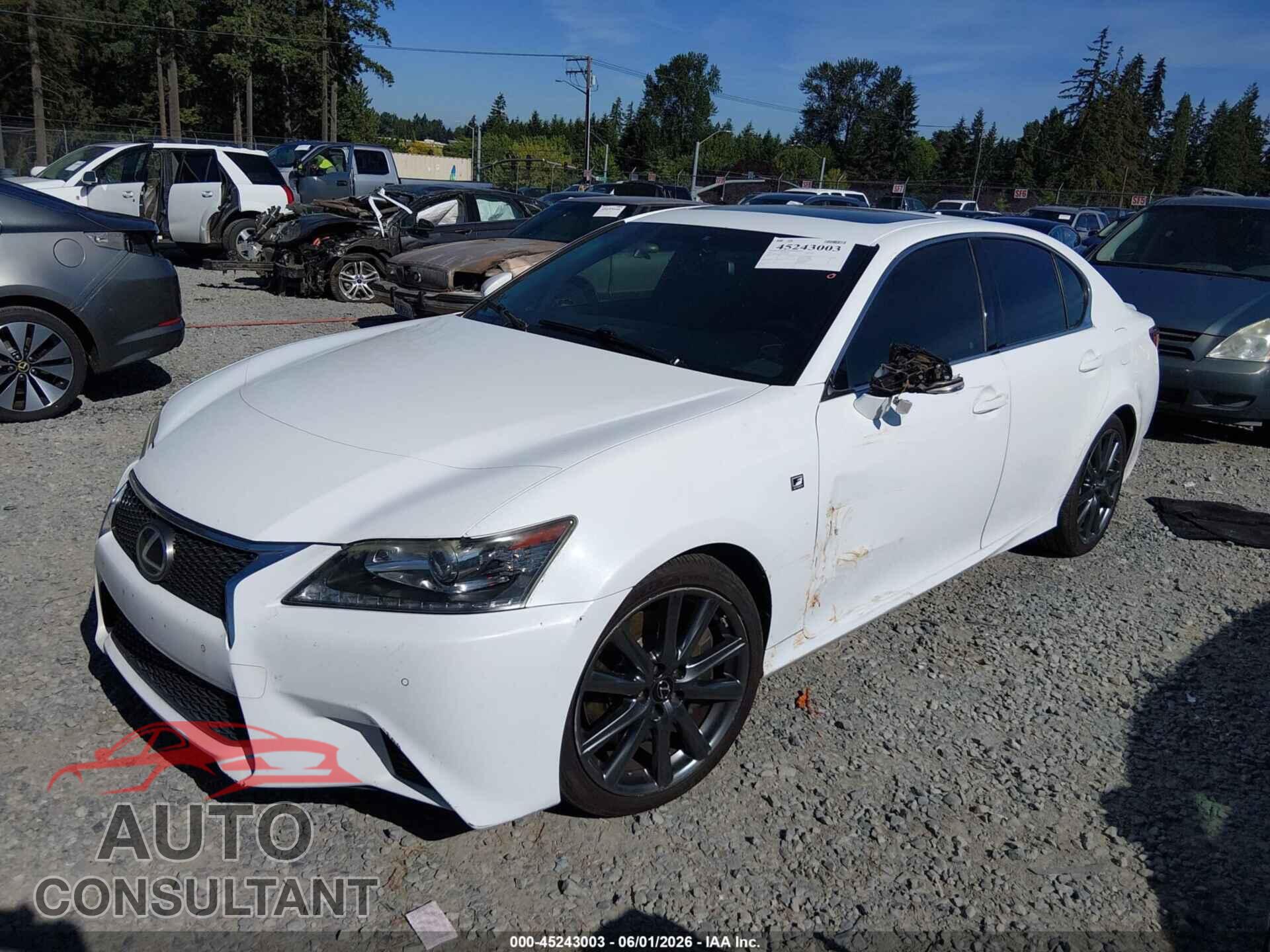 LEXUS GS 350 2014 - JTHBE1BL2E5043741
