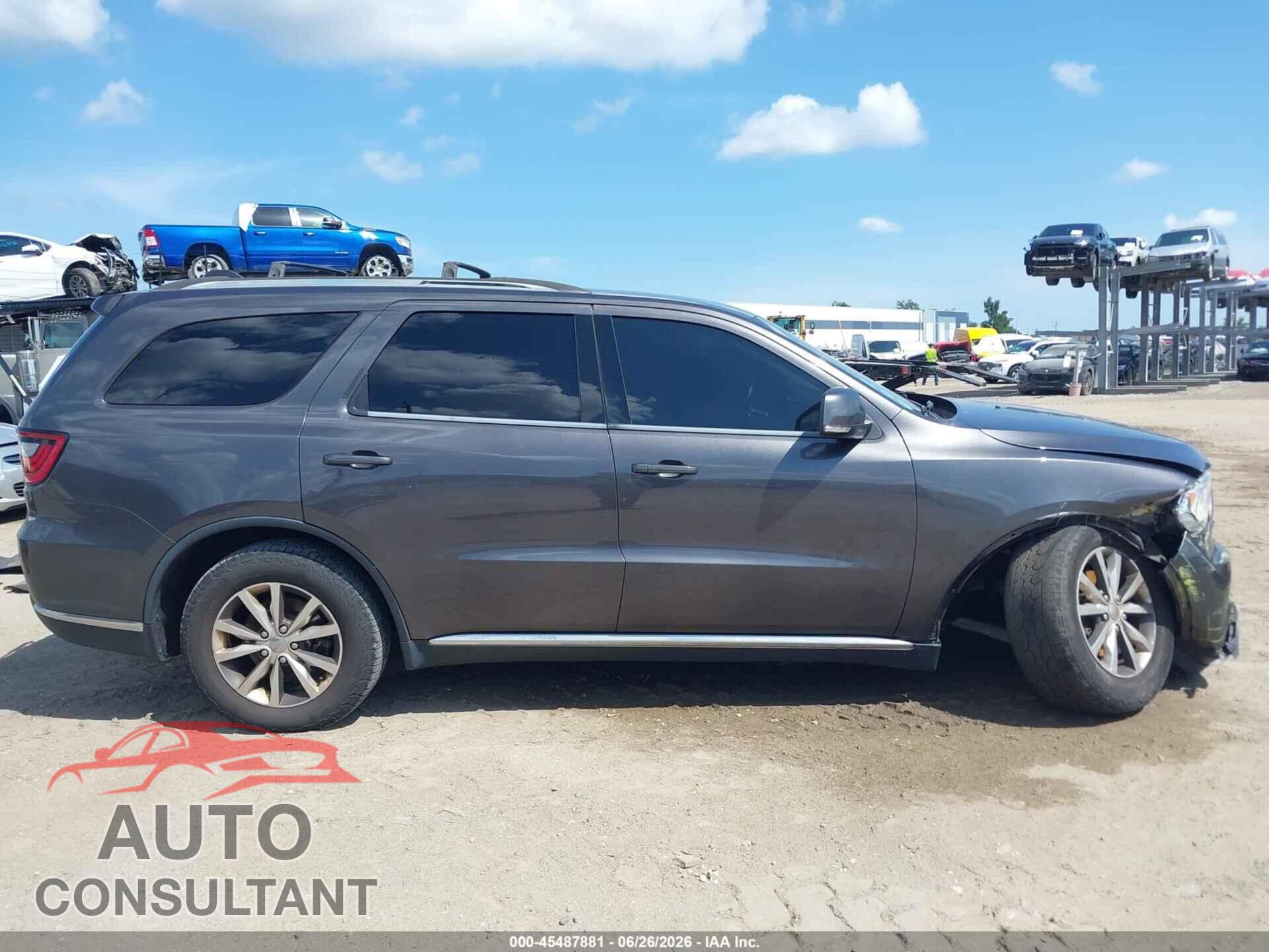 DODGE DURANGO 2016 - 1C4RDJDG2GC341028