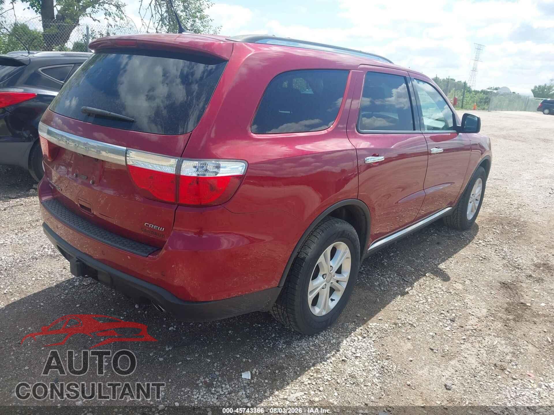 DODGE DURANGO 2013 - 1C4RDJDG0DC667938