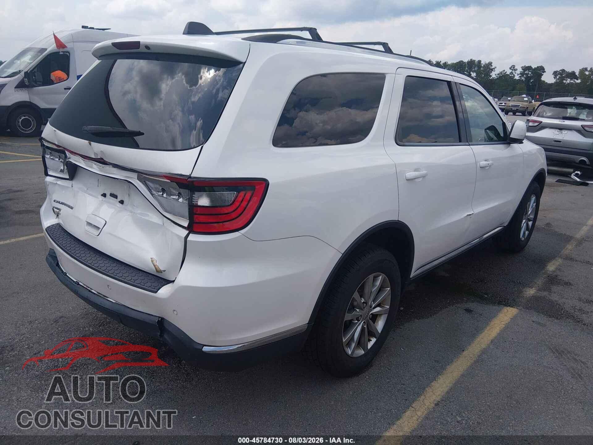 DODGE DURANGO 2017 - 1C4RDJAG6HC918195
