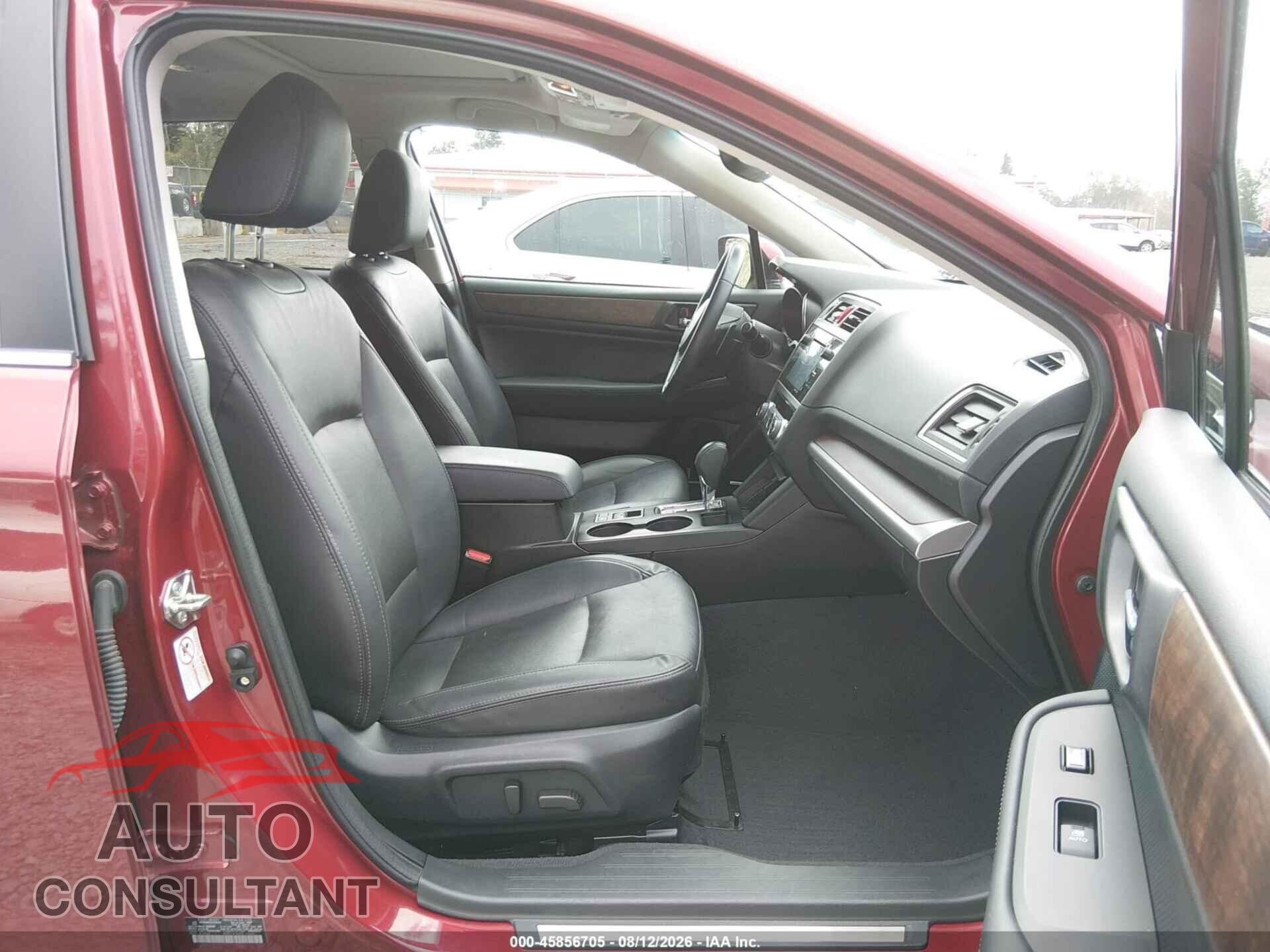 SUBARU OUTBACK 2016 - 4S4BSANC2G3336393