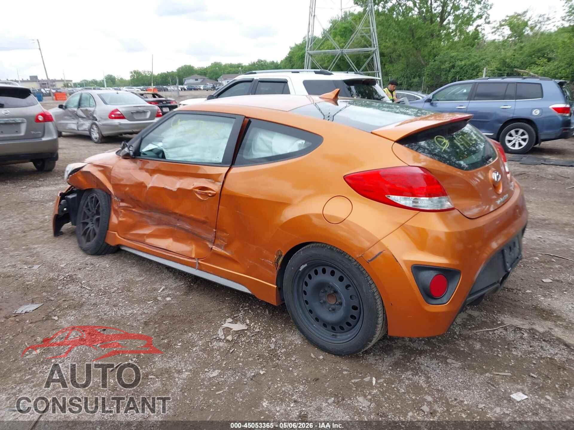 HYUNDAI VELOSTER 2014 - KMHTC6AE2EU197041