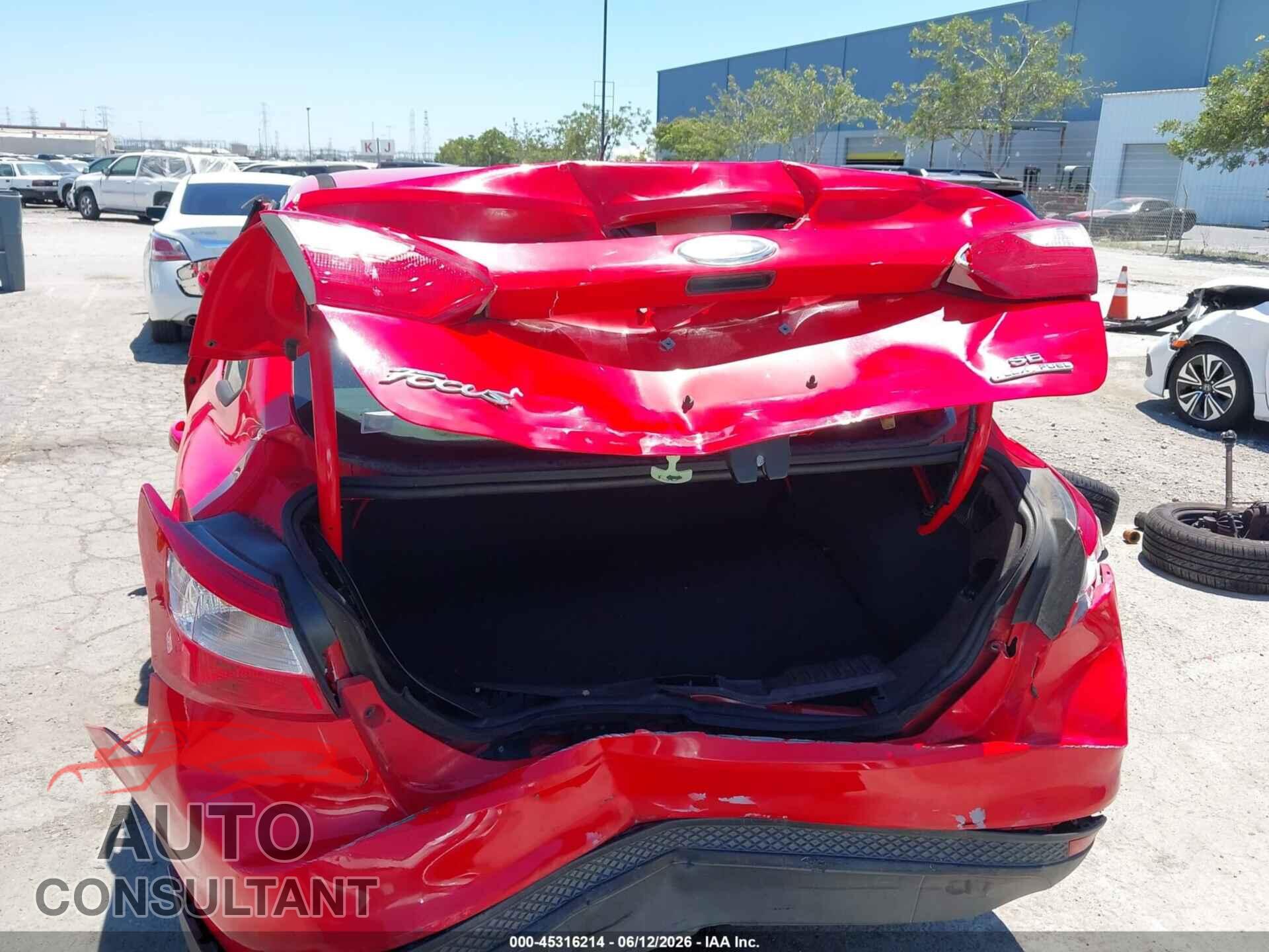 FORD FOCUS 2012 - 1FAHP3F20CL382659