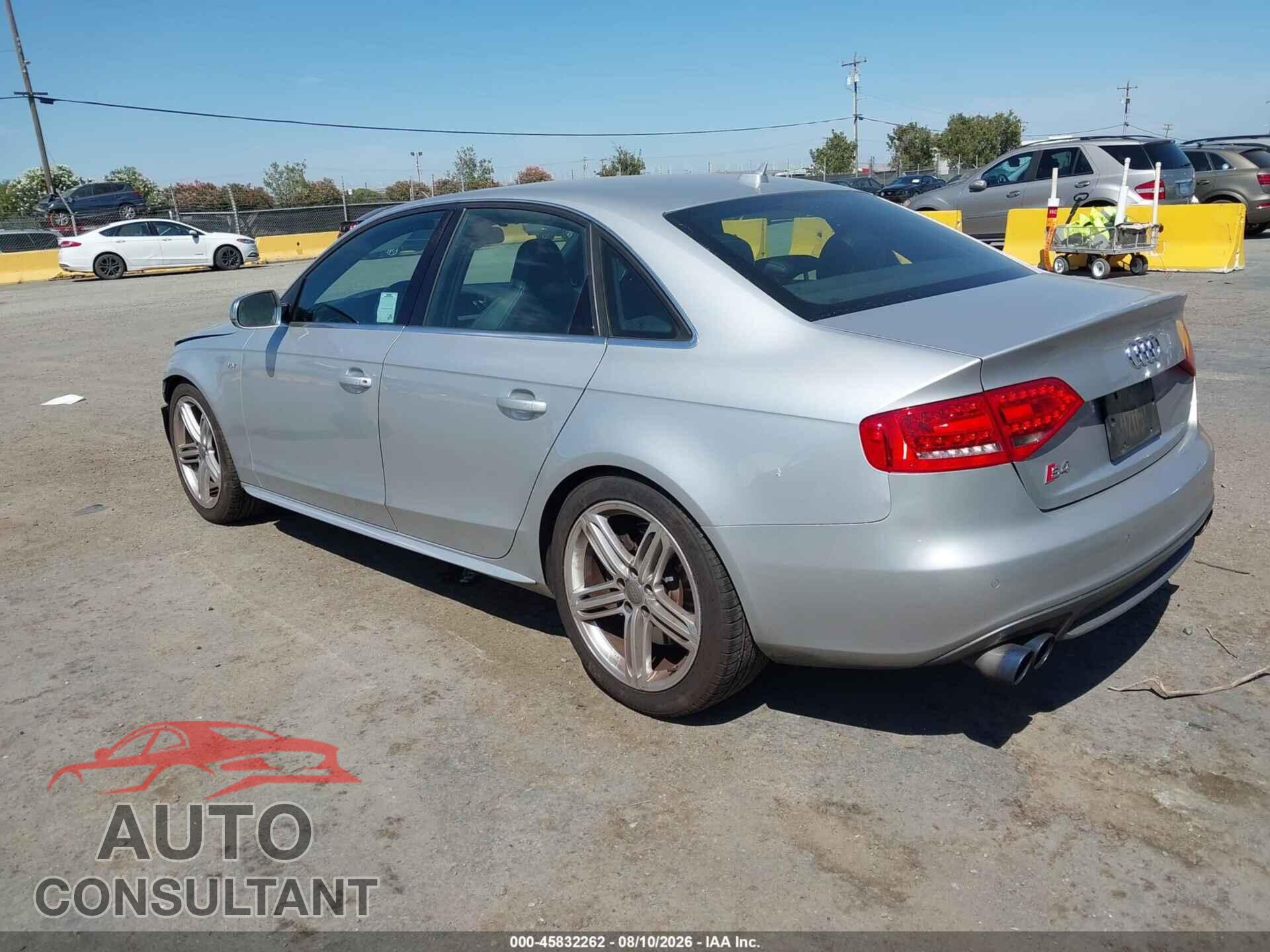 AUDI S4 2012 - WAUBGAFL3CA102299
