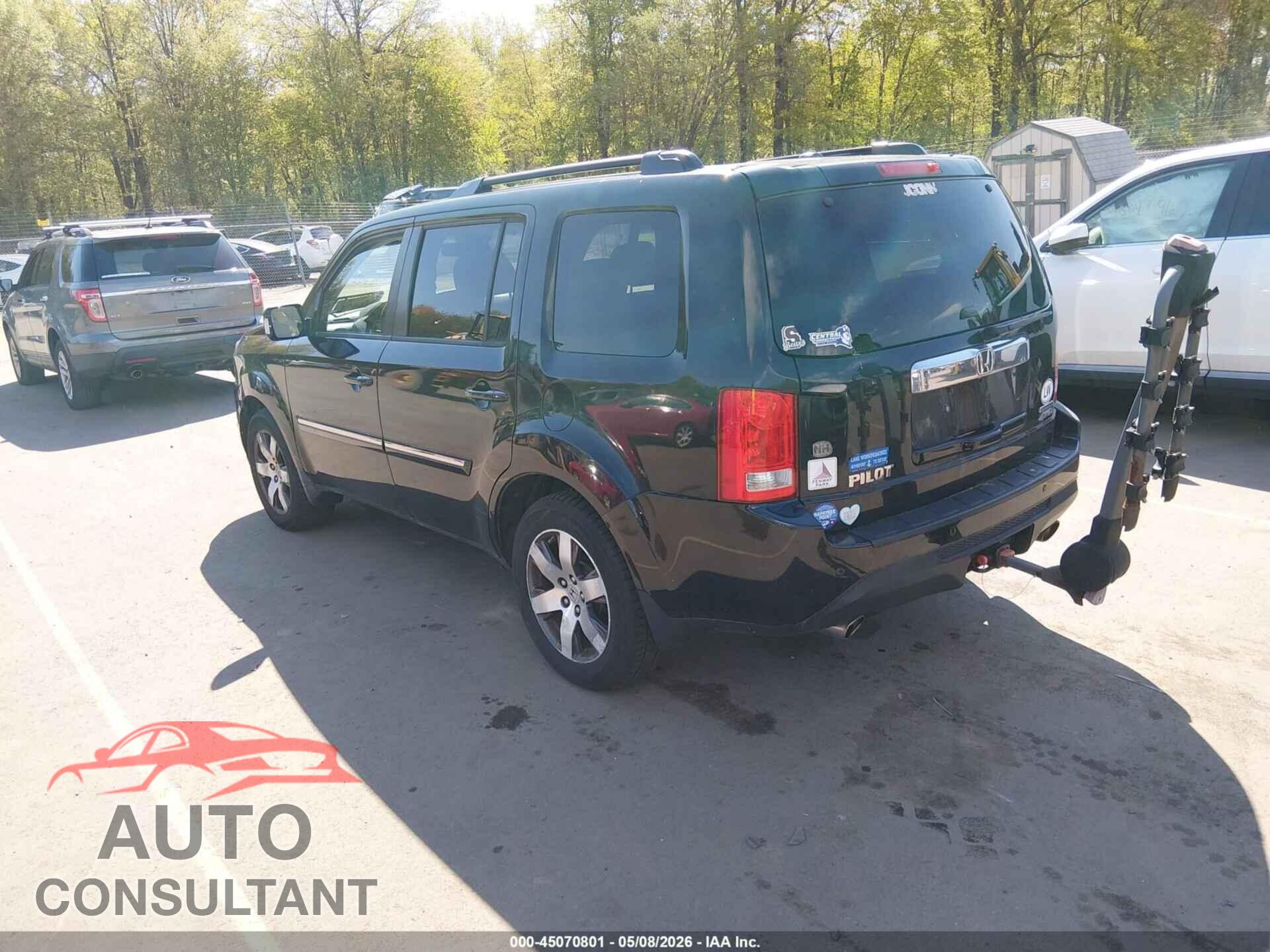 HONDA PILOT 2012 - 5FNYF4H90CB041391