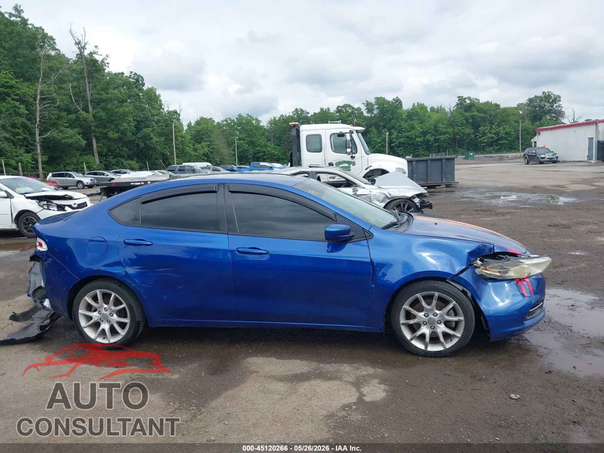 DODGE DART 2013 - 1C3CDFBA2DD257271