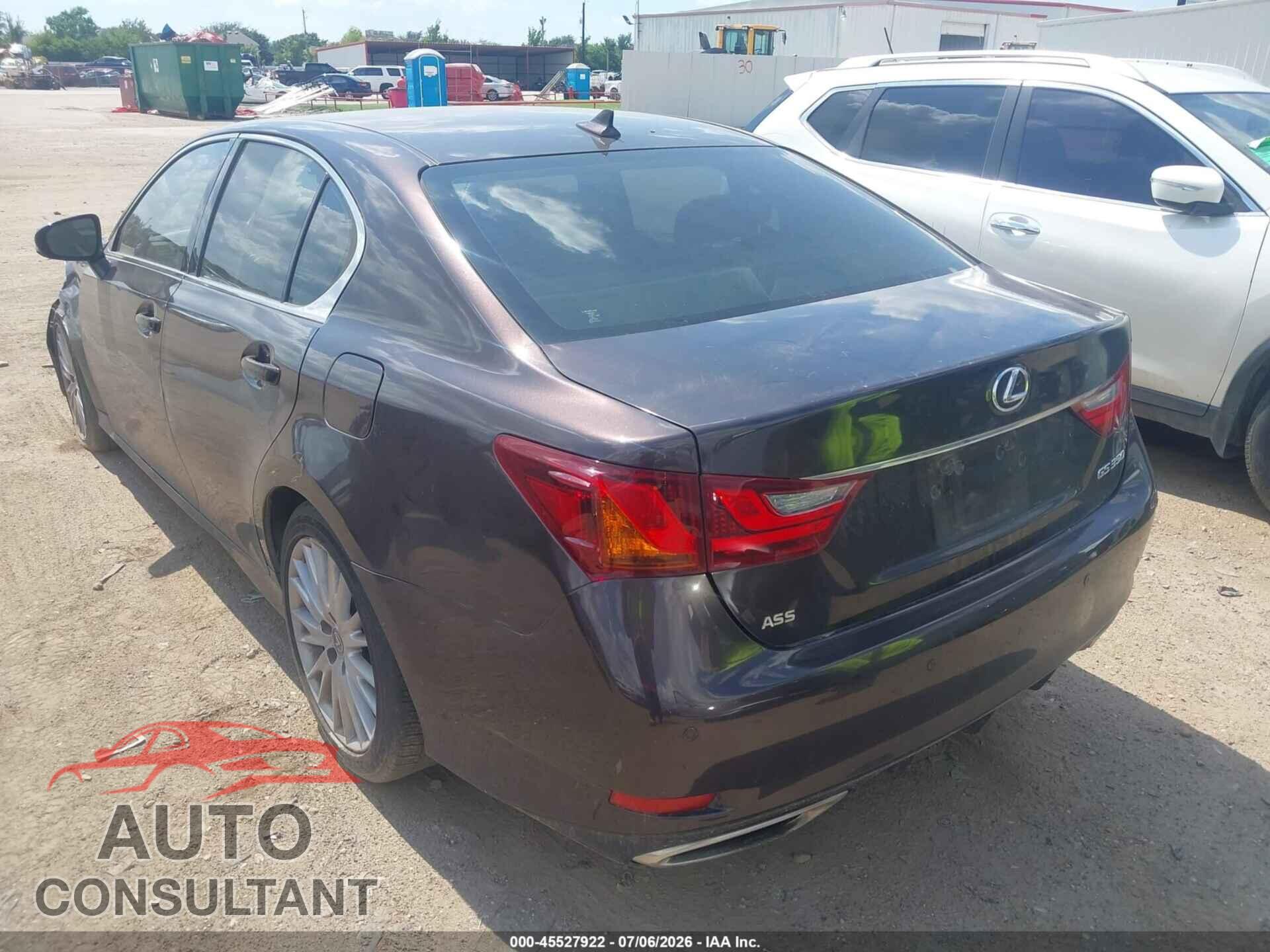 LEXUS GS 350 2013 - JTHBE1BL4D5017138