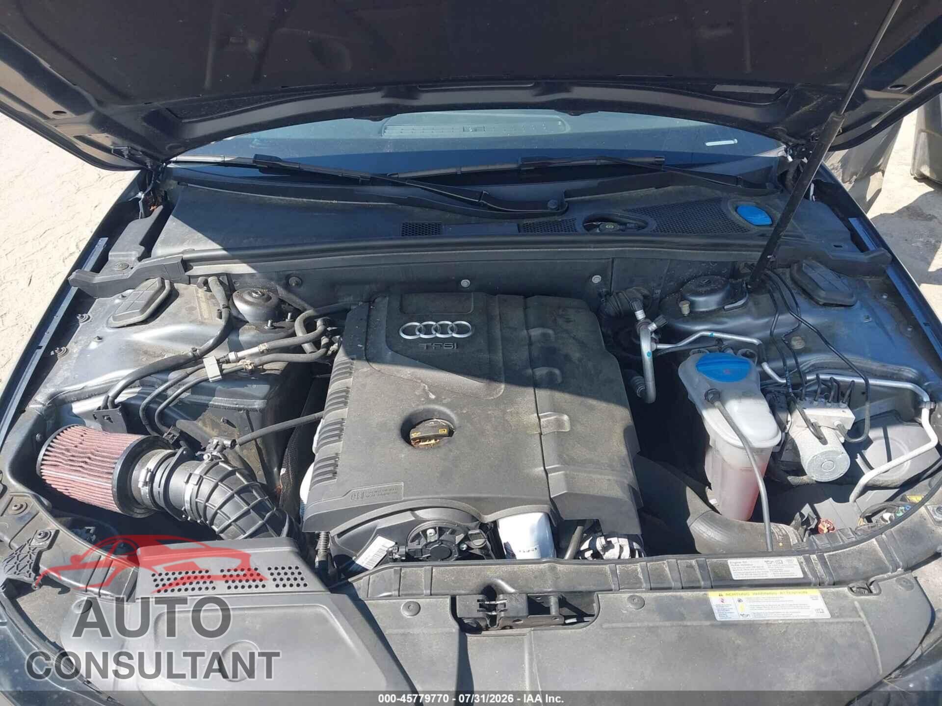 AUDI A4 2013 - WAUDFAFL3DN042255