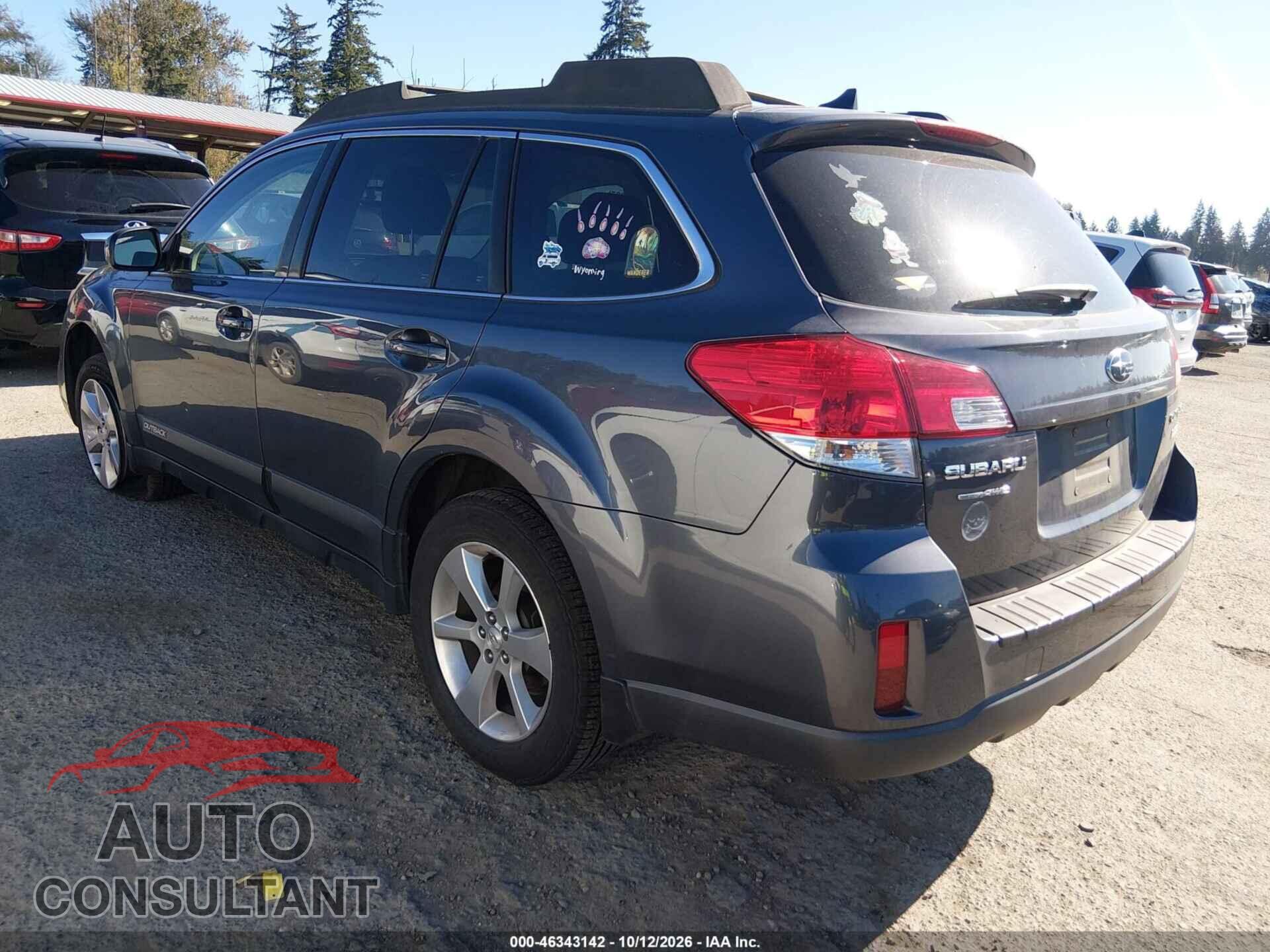 SUBARU OUTBACK 2014 - 4S4BRBLC8E3299206