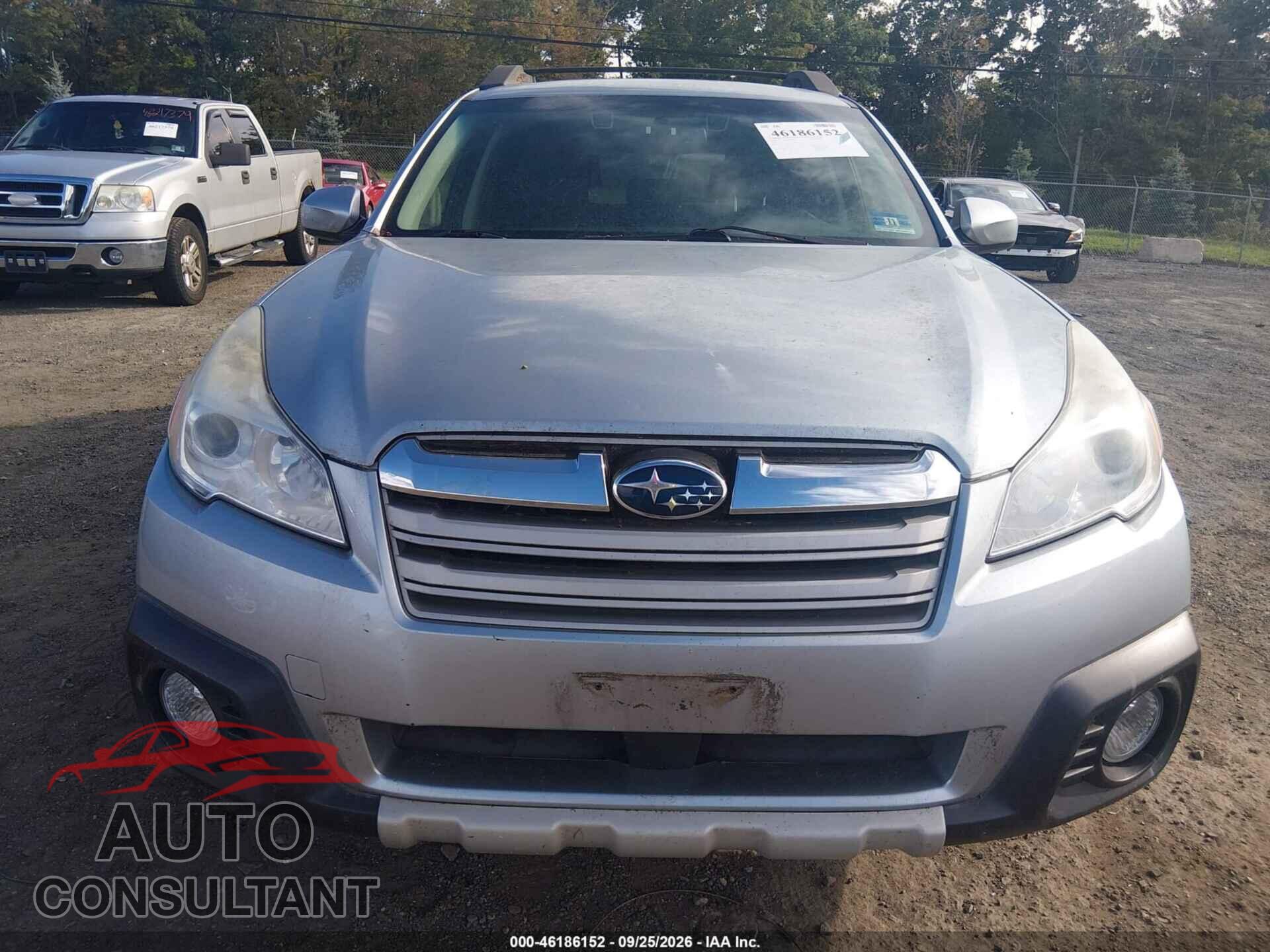 SUBARU OUTBACK 2014 - 4S4BRBNC4E3250856