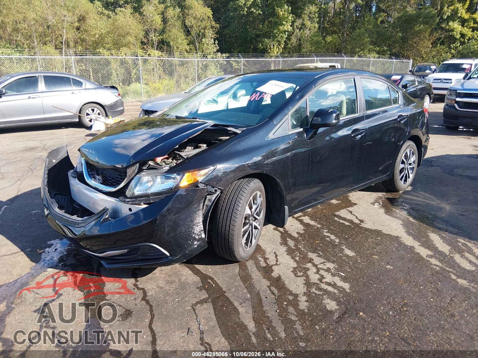 HONDA CIVIC 2013 - 19XFB2F86DE060973