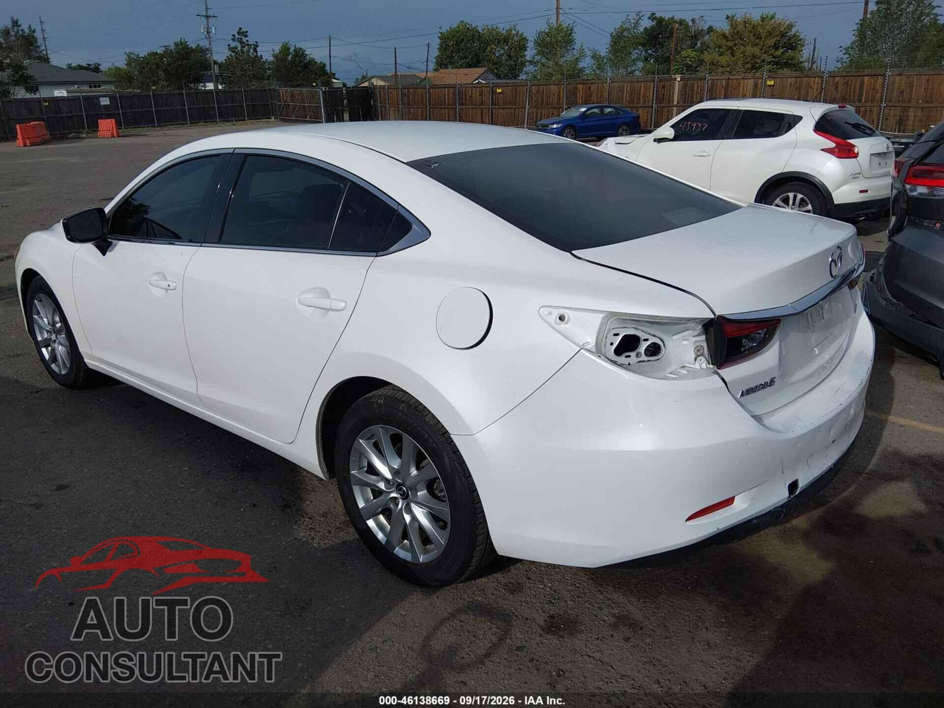 MAZDA MAZDA6 2017 - JM1GL1U58H1104887