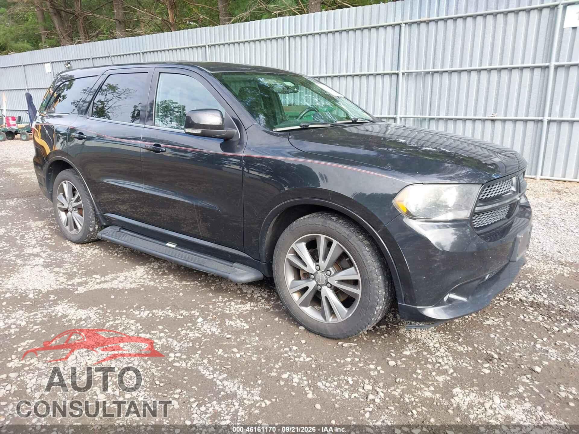 DODGE DURANGO 2013 - 1C4SDJCTXDC667414