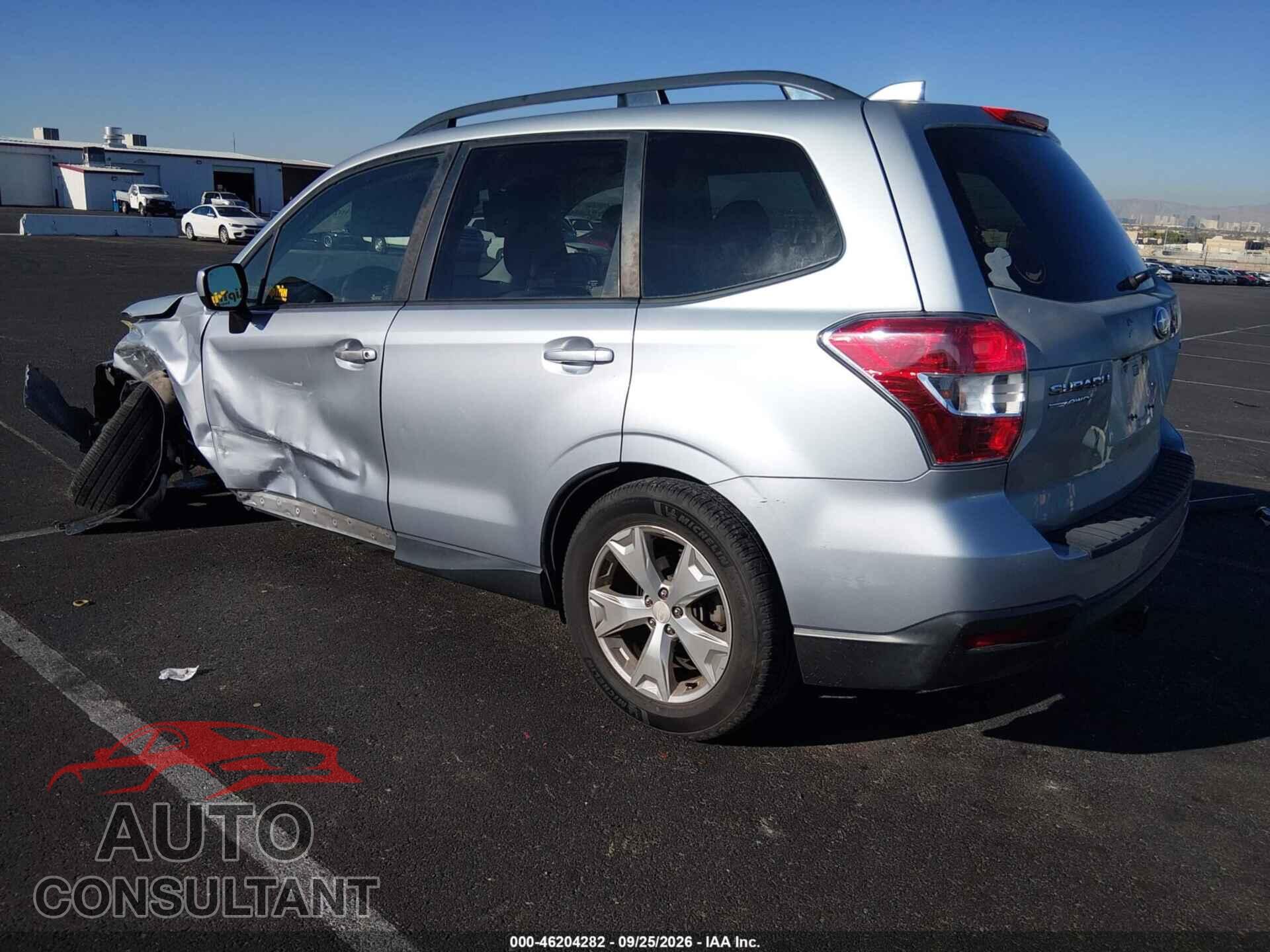 SUBARU FORESTER 2016 - JF2SJADC0GH486340