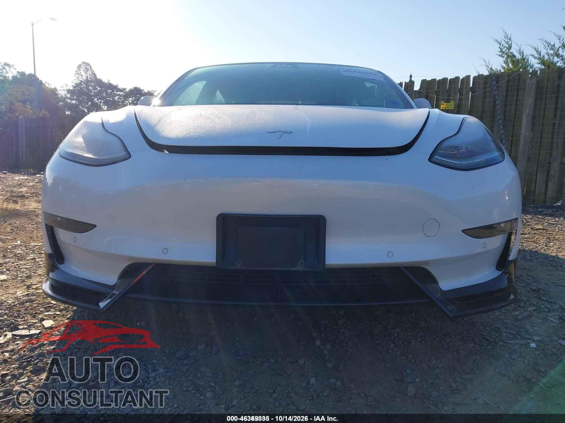 TESLA MODEL 3 2018 - 5YJ3E1EB5JF122063