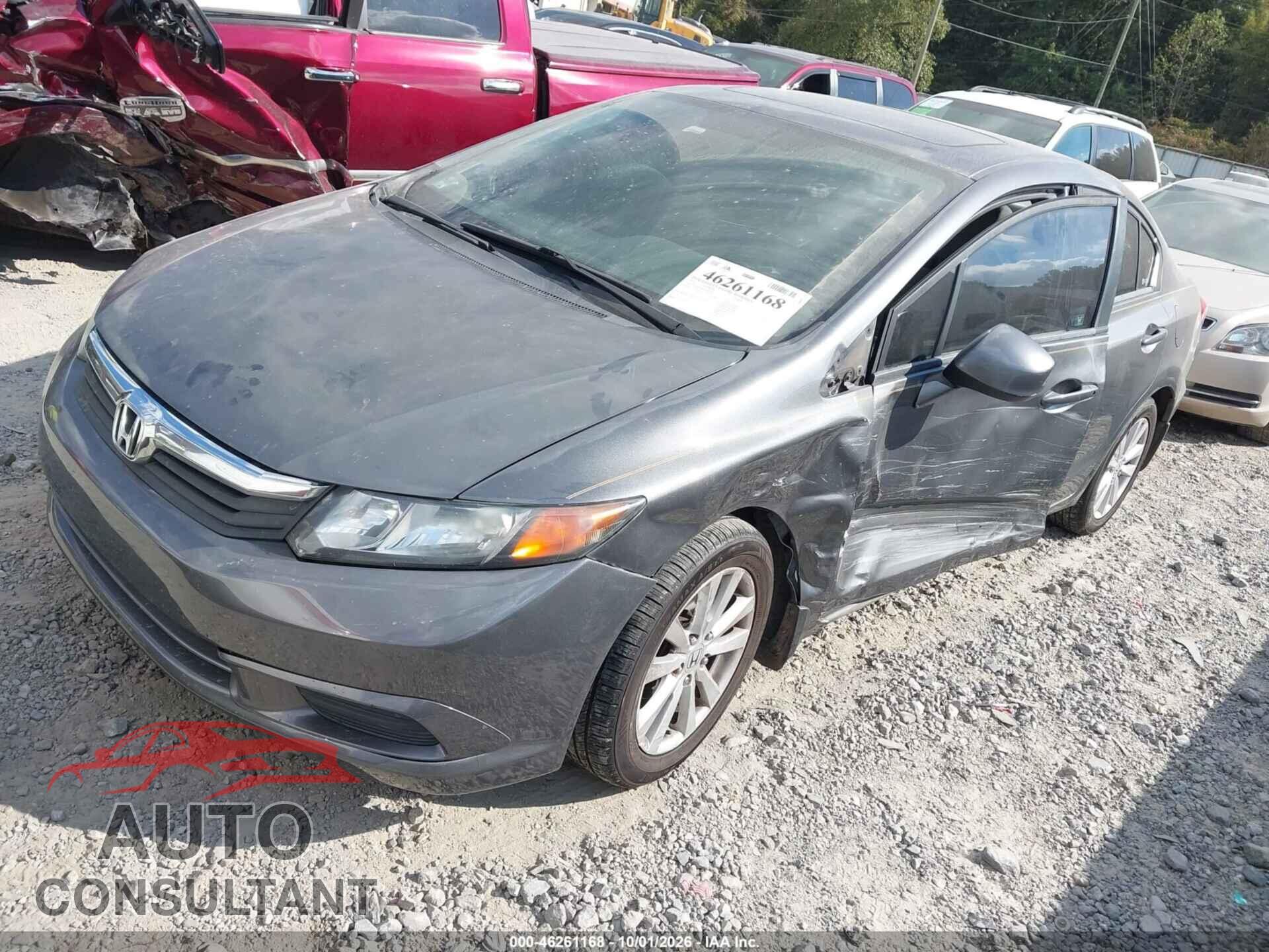 HONDA CIVIC 2012 - 19XFB2F8XCE081209