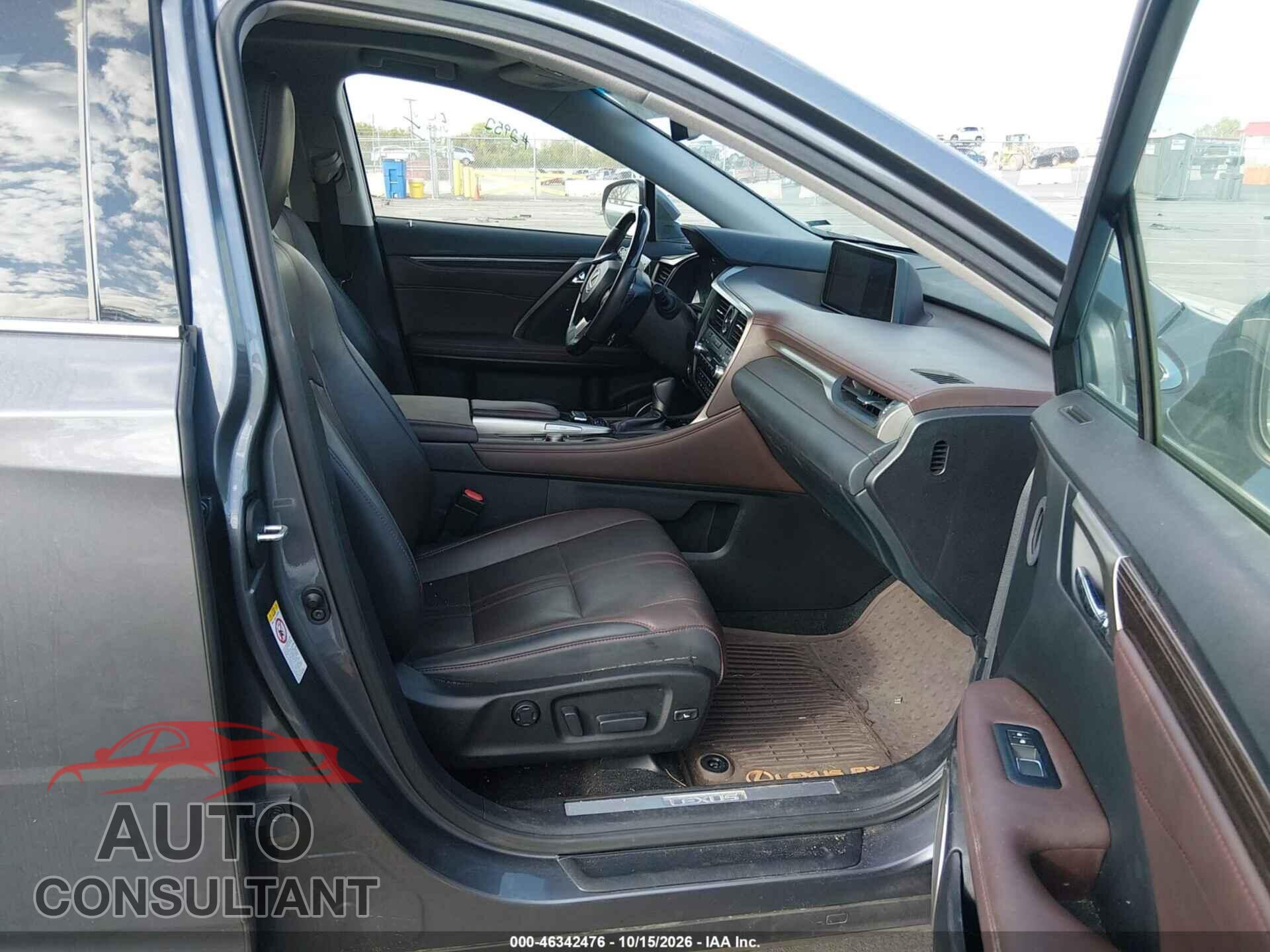 LEXUS RX 350 2017 - 2T2ZZMCA0HC048023