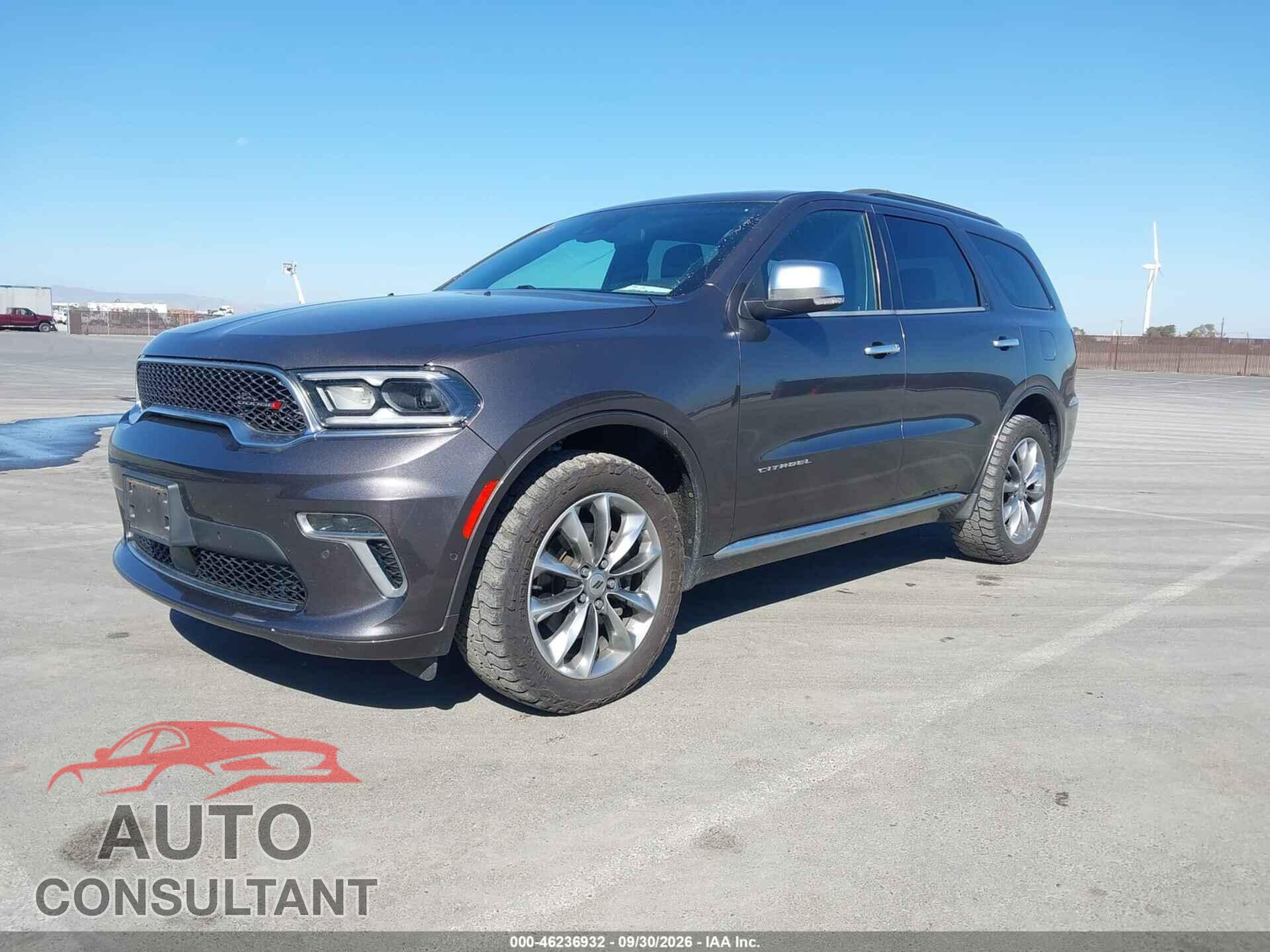 DODGE DURANGO 2021 - 1C4SDJET5MC547243