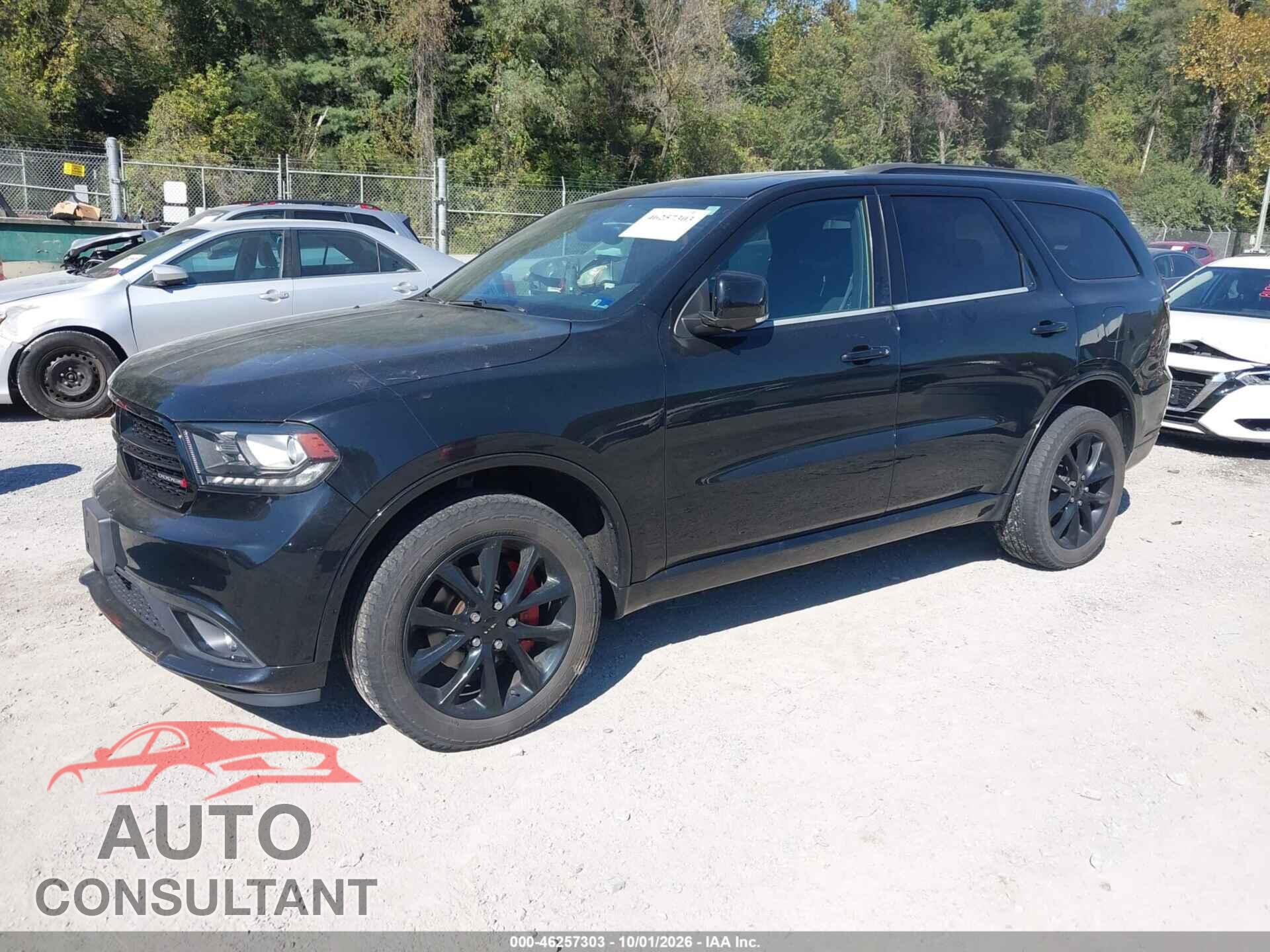 DODGE DURANGO 2017 - 1C4RDJDG4HC924041