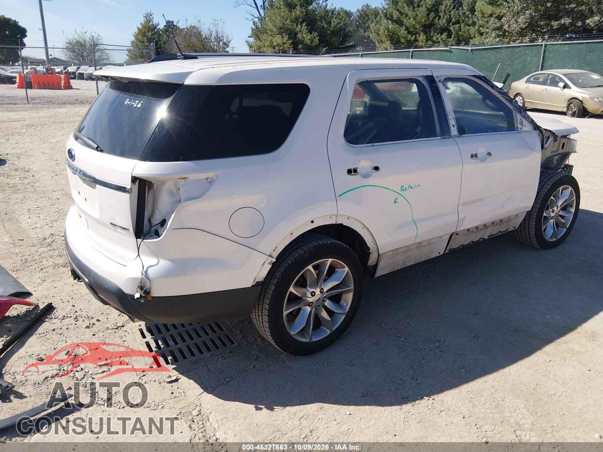 FORD EXPLORER 2013 - 1FM5K7F84DGA40225