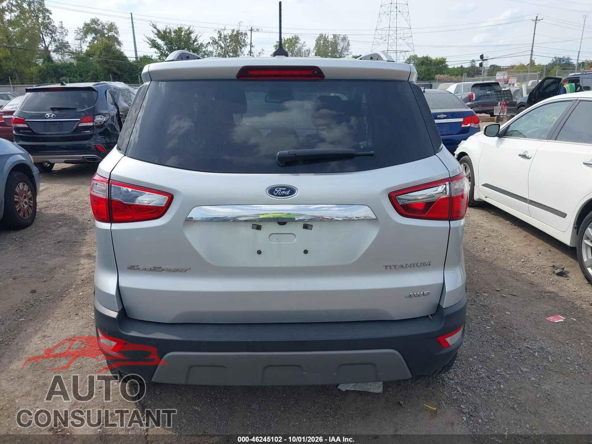 FORD ECOSPORT 2021 - MAJ6S3KL8MC440815