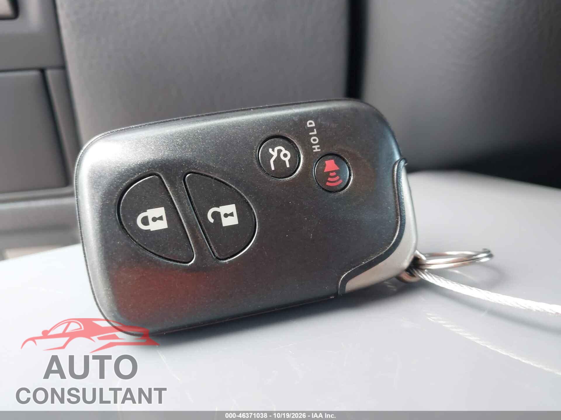 LEXUS LS 460 2010 - JTHGL5EF7A5041549